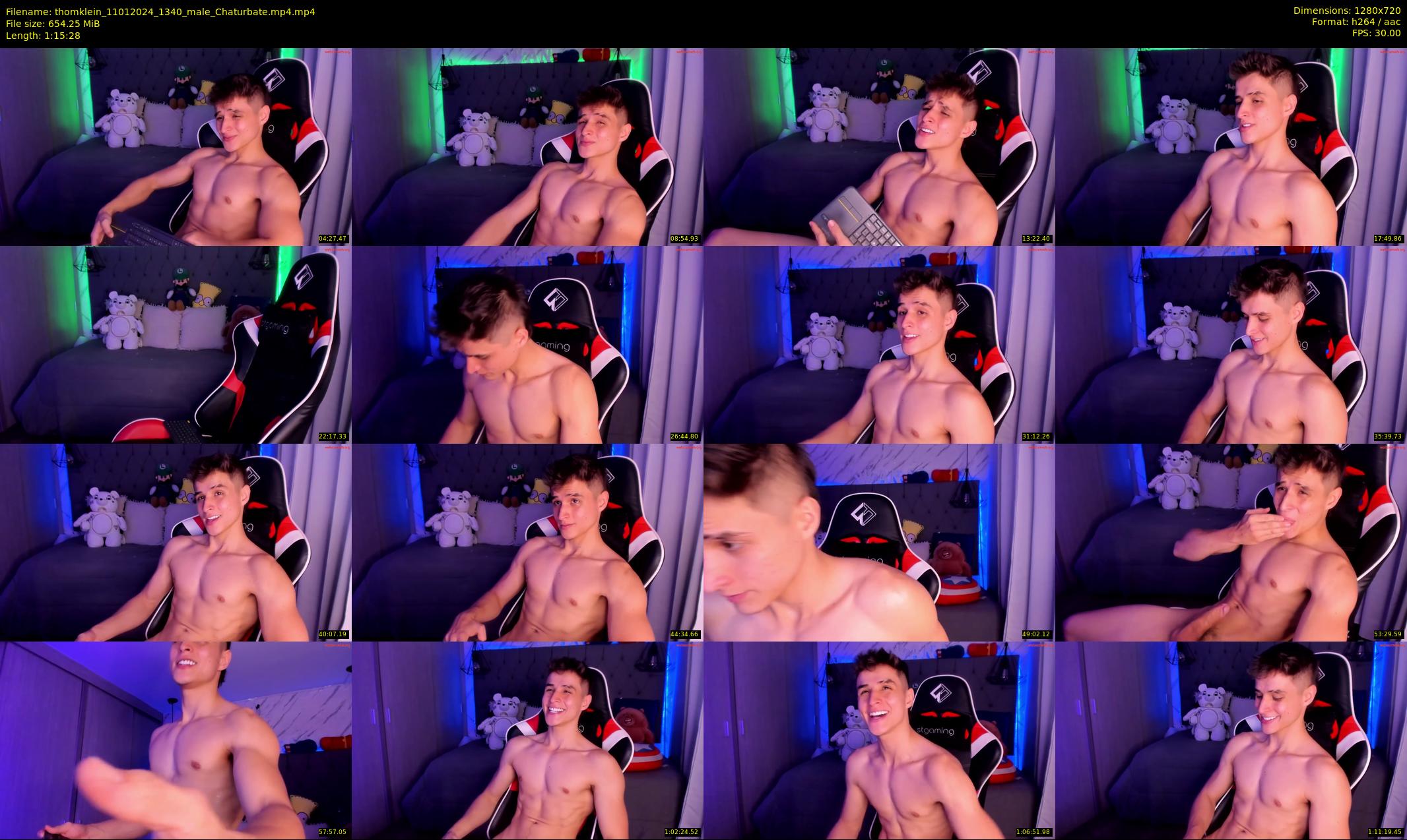 thomklein — 76 minute Chaturbate male cam show recording, 720p, Jan 11, 2024