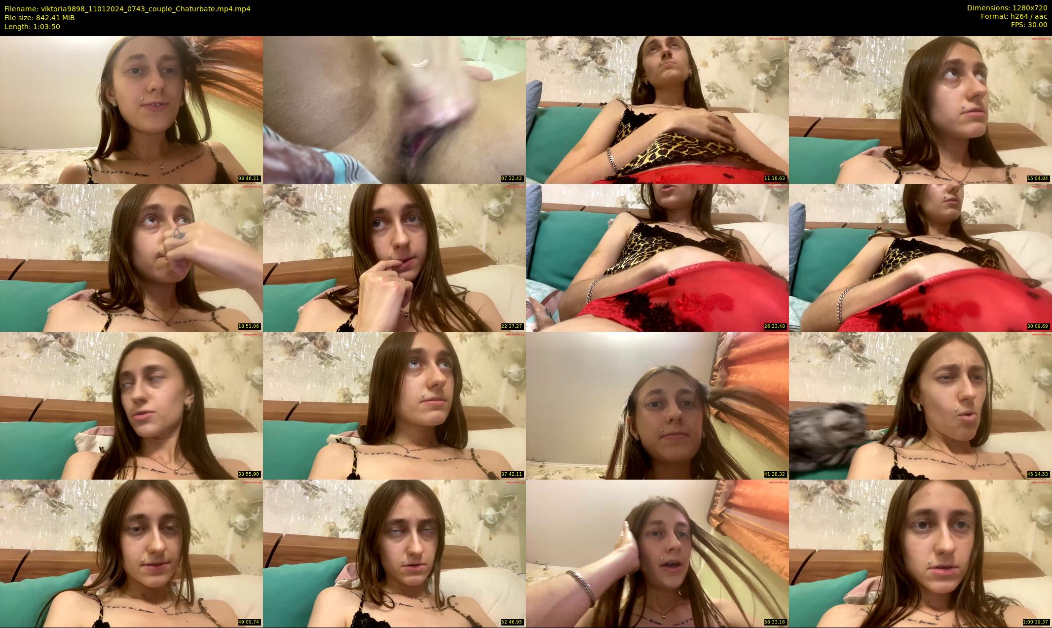 viktoria9898 — 64 minute Chaturbate couple cam show recording, 720p, Jan 11, 2024