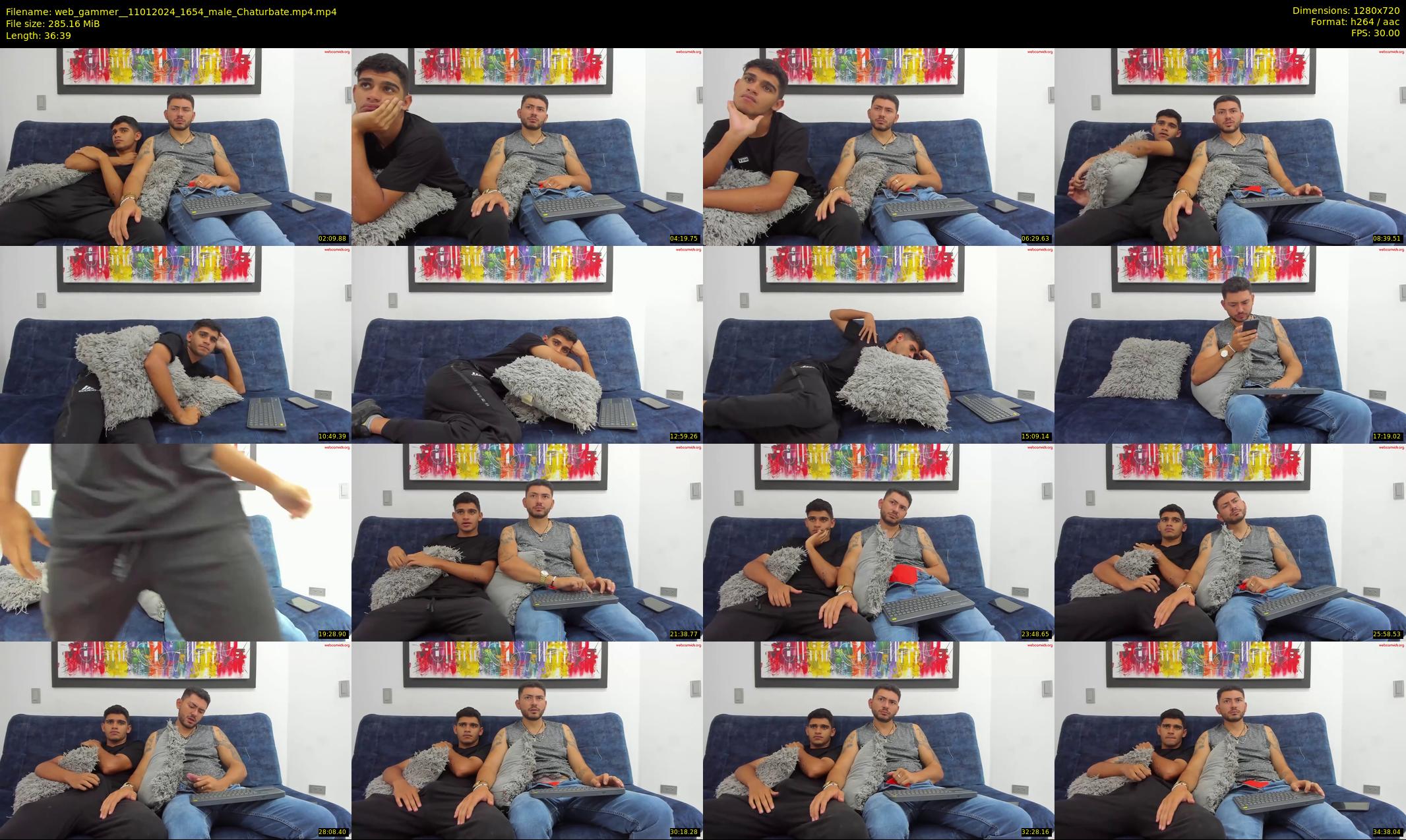web_gammer_ — 37 minute Chaturbate male cam show recording, 720p, Jan 11, 2024