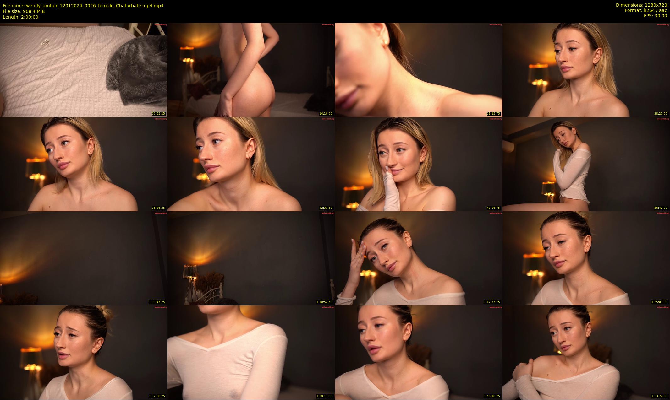 wendy_amber — 120 minute Chaturbate female cam show recording, 720p, Jan 12, 2024