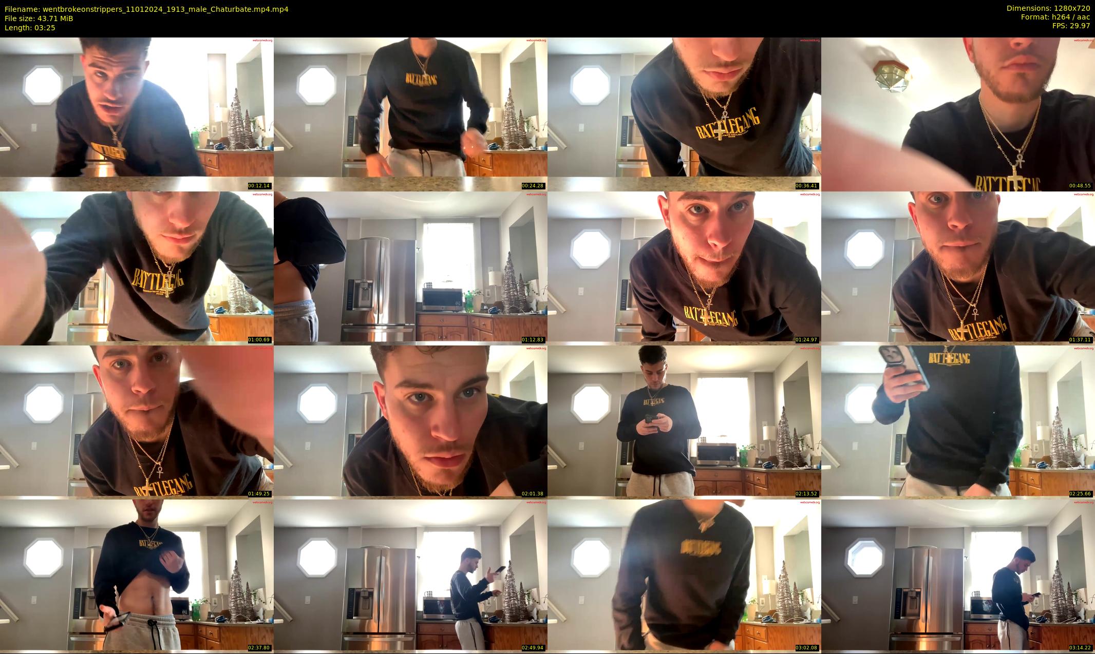 wentbrokeonstrippers — 4 minute Chaturbate male cam show recording, 720p, Jan 11, 2024