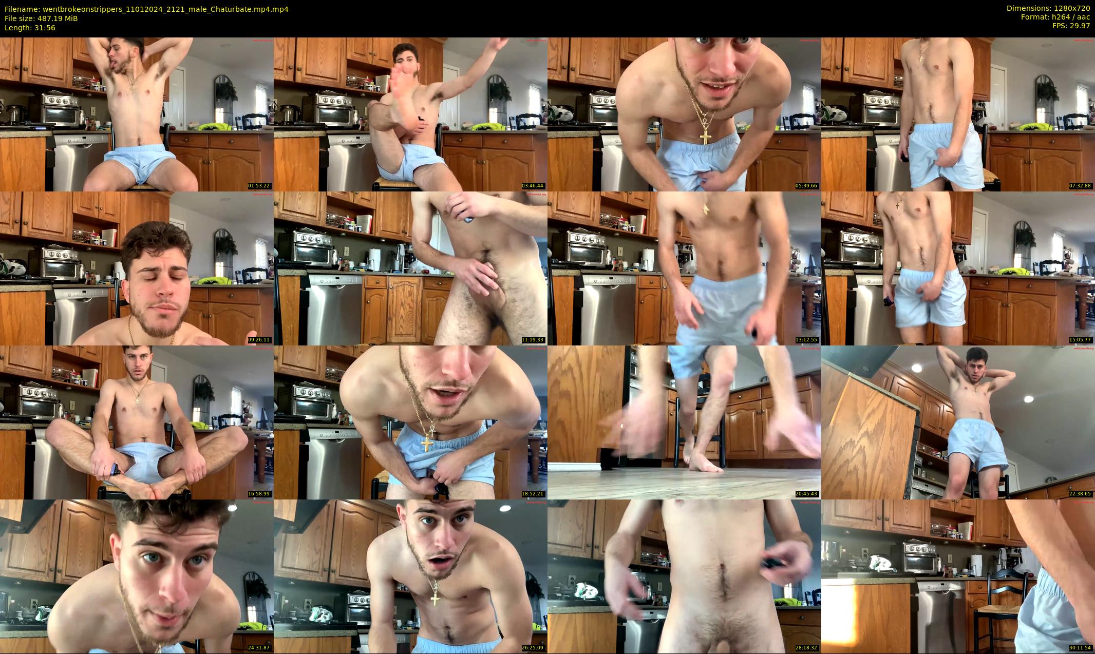 wentbrokeonstrippers — 32 minute Chaturbate male cam show recording, 720p, Jan 11, 2024