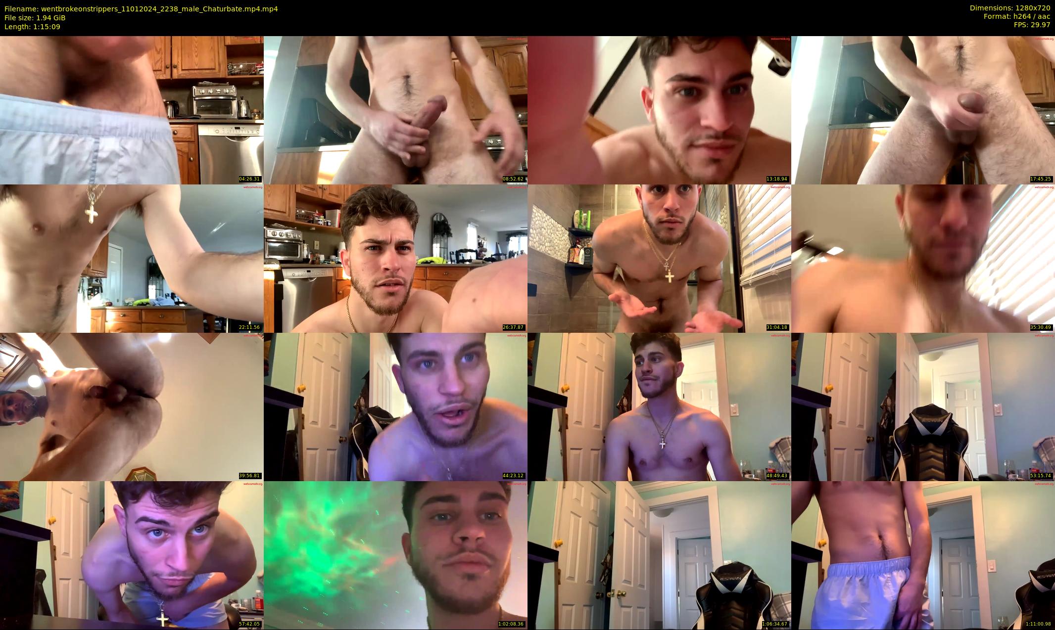 wentbrokeonstrippers — 76 minute Chaturbate male cam show recording, 720p, Jan 11, 2024