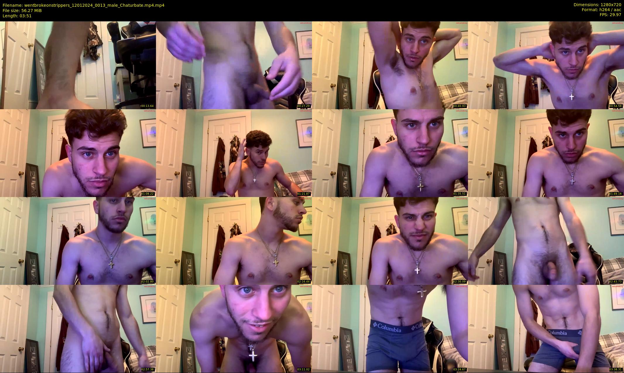 wentbrokeonstrippers — 4 minute Chaturbate male cam show recording, 720p, Jan 12, 2024