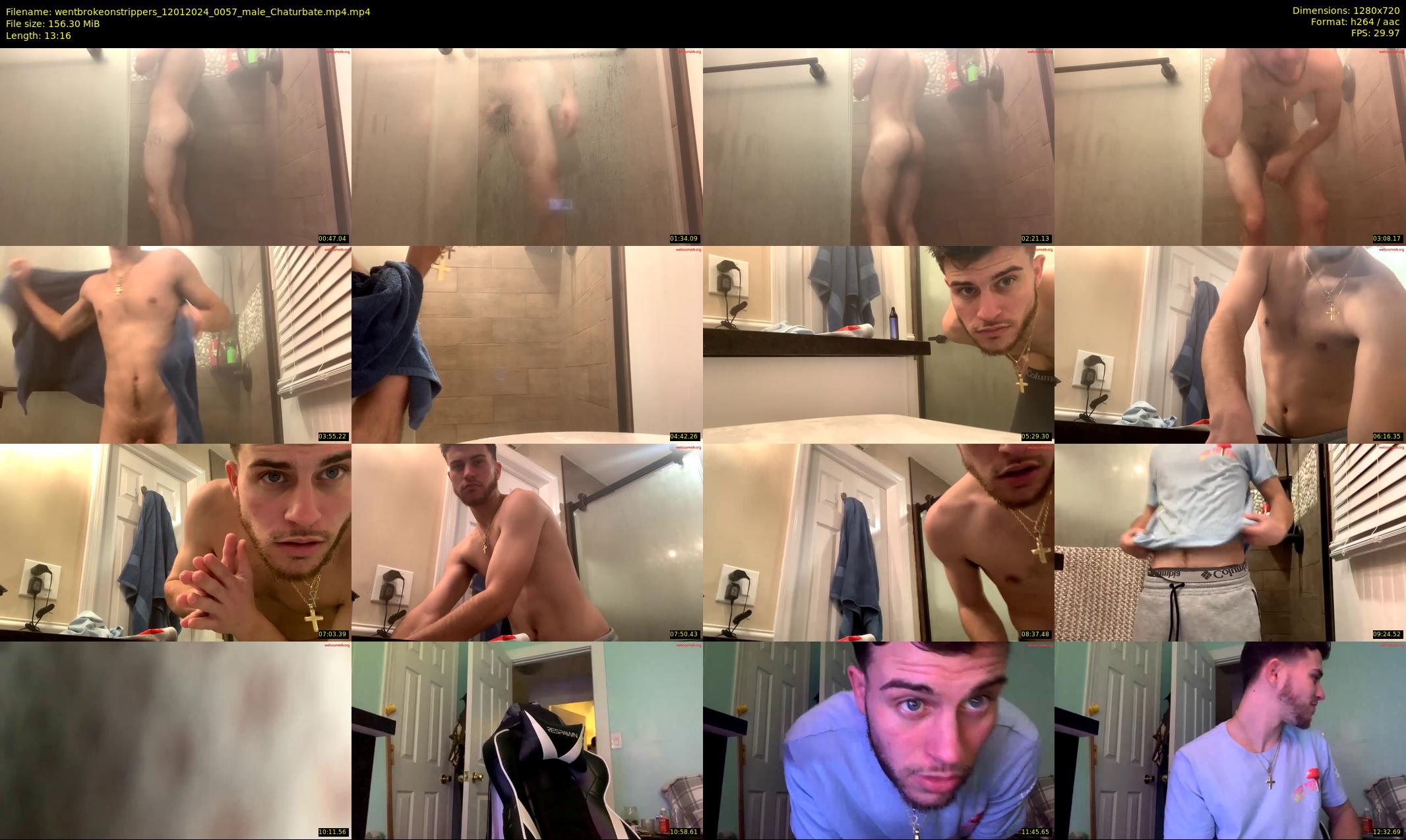 wentbrokeonstrippers — 14 minute Chaturbate male cam show recording, 720p, Jan 12, 2024