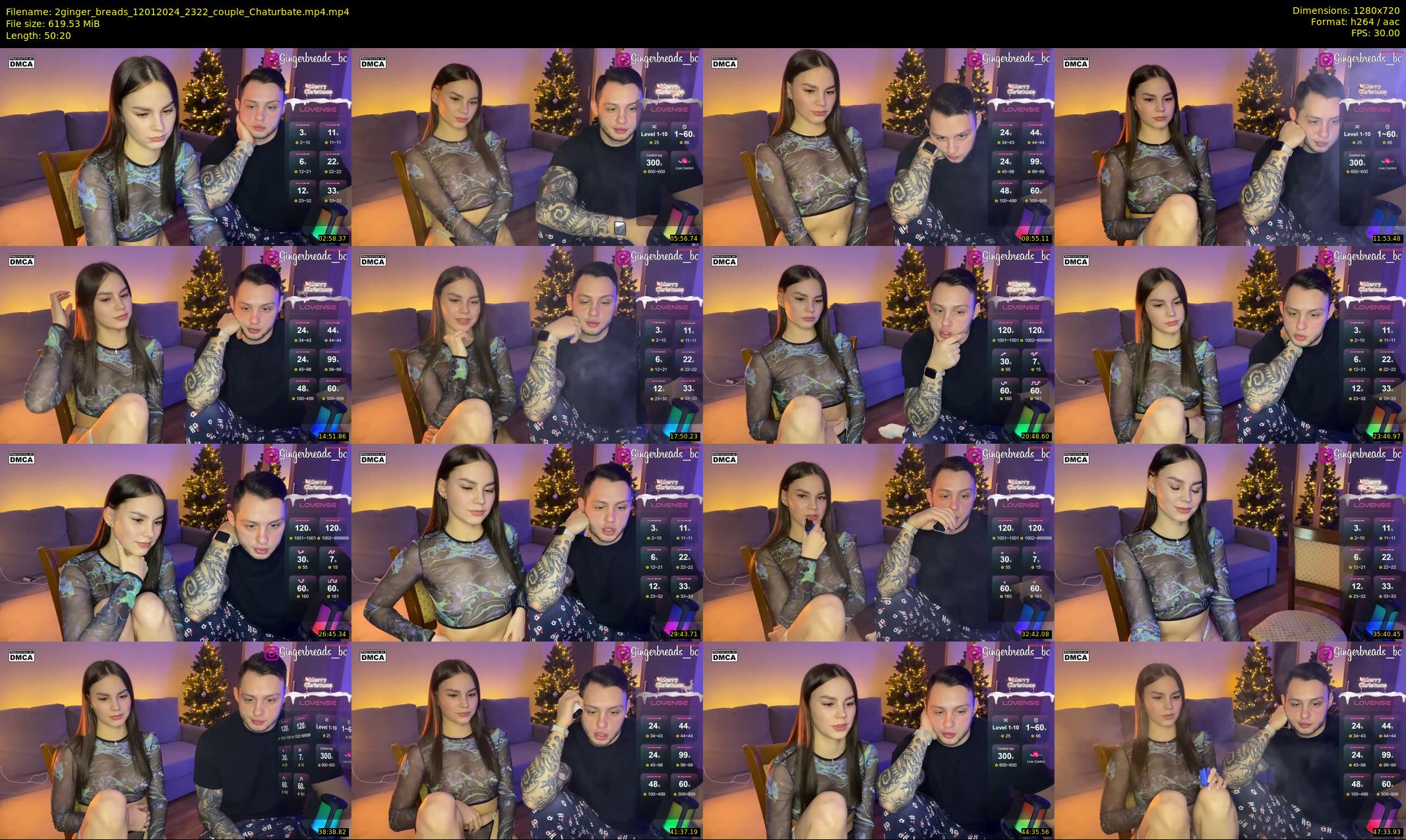 2ginger_breads — 51 minute Chaturbate couple cam show recording, 720p, Jan 12, 2024