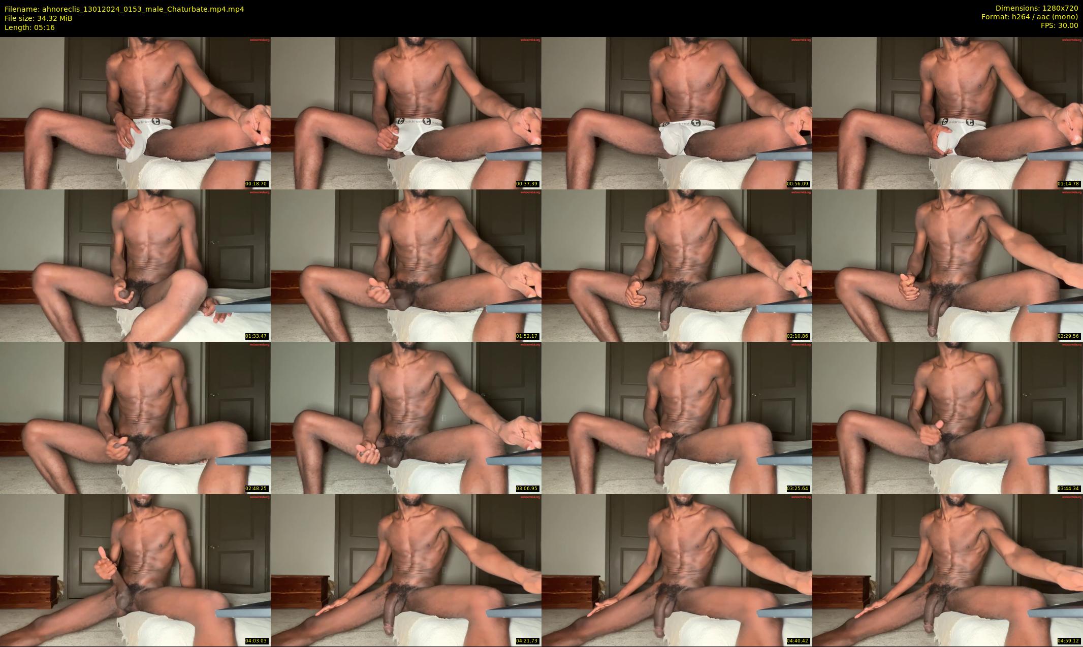 ahnoreclis — 6 minute Chaturbate male cam show recording, 720p, Jan 13, 2024