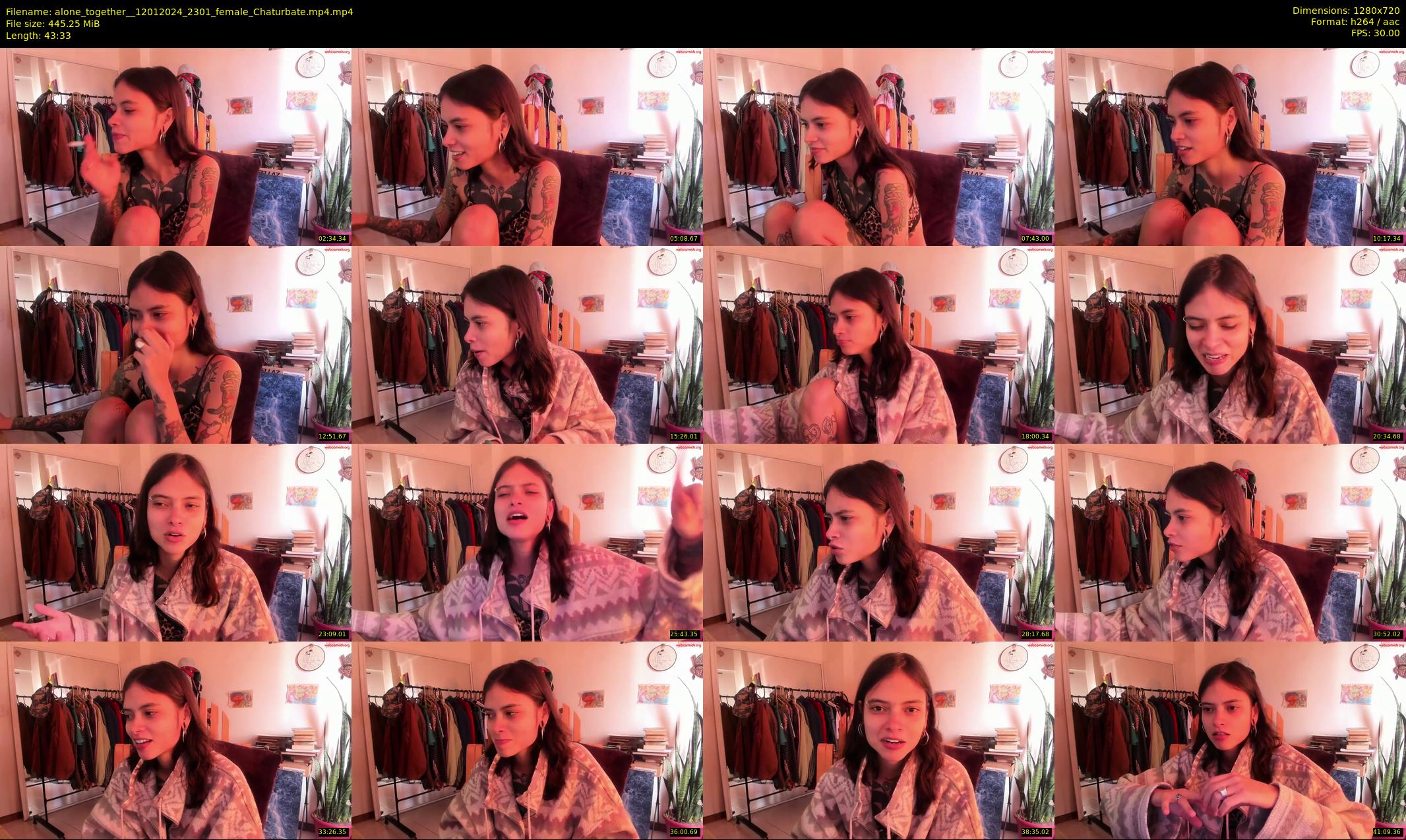 alone_together_ — 44 minute Chaturbate female cam show recording, 720p, Jan 12, 2024