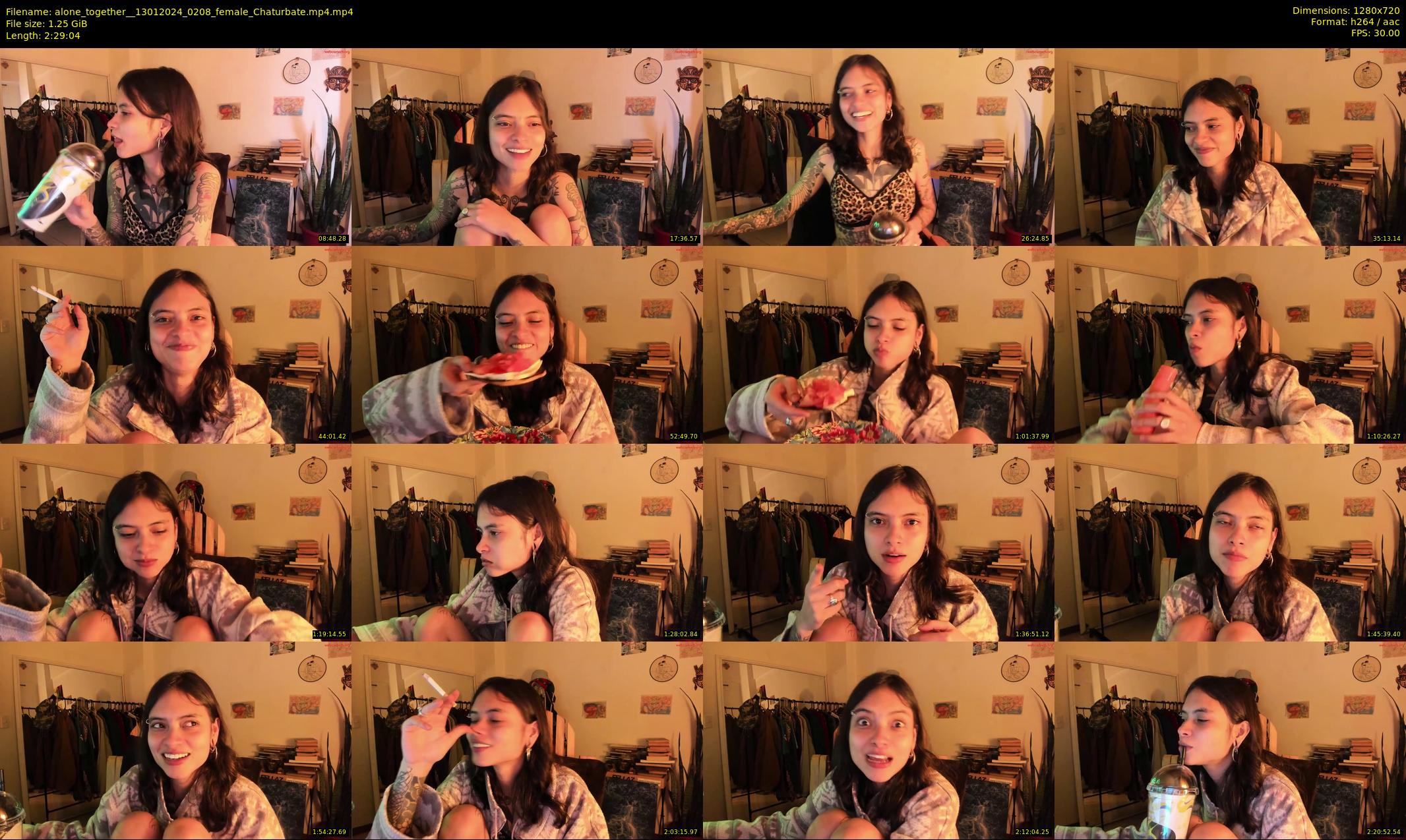 alone_together_ — 150 minute Chaturbate female cam show recording, 720p, Jan 13, 2024