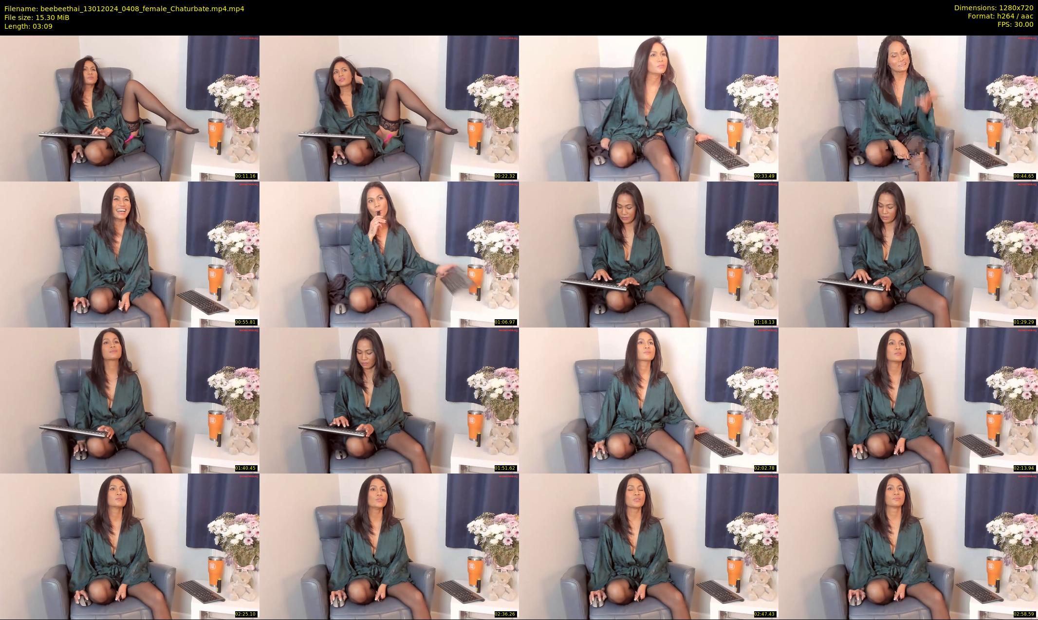 beebeethai — 4 minute Chaturbate female cam show recording, 720p, Jan 13, 2024