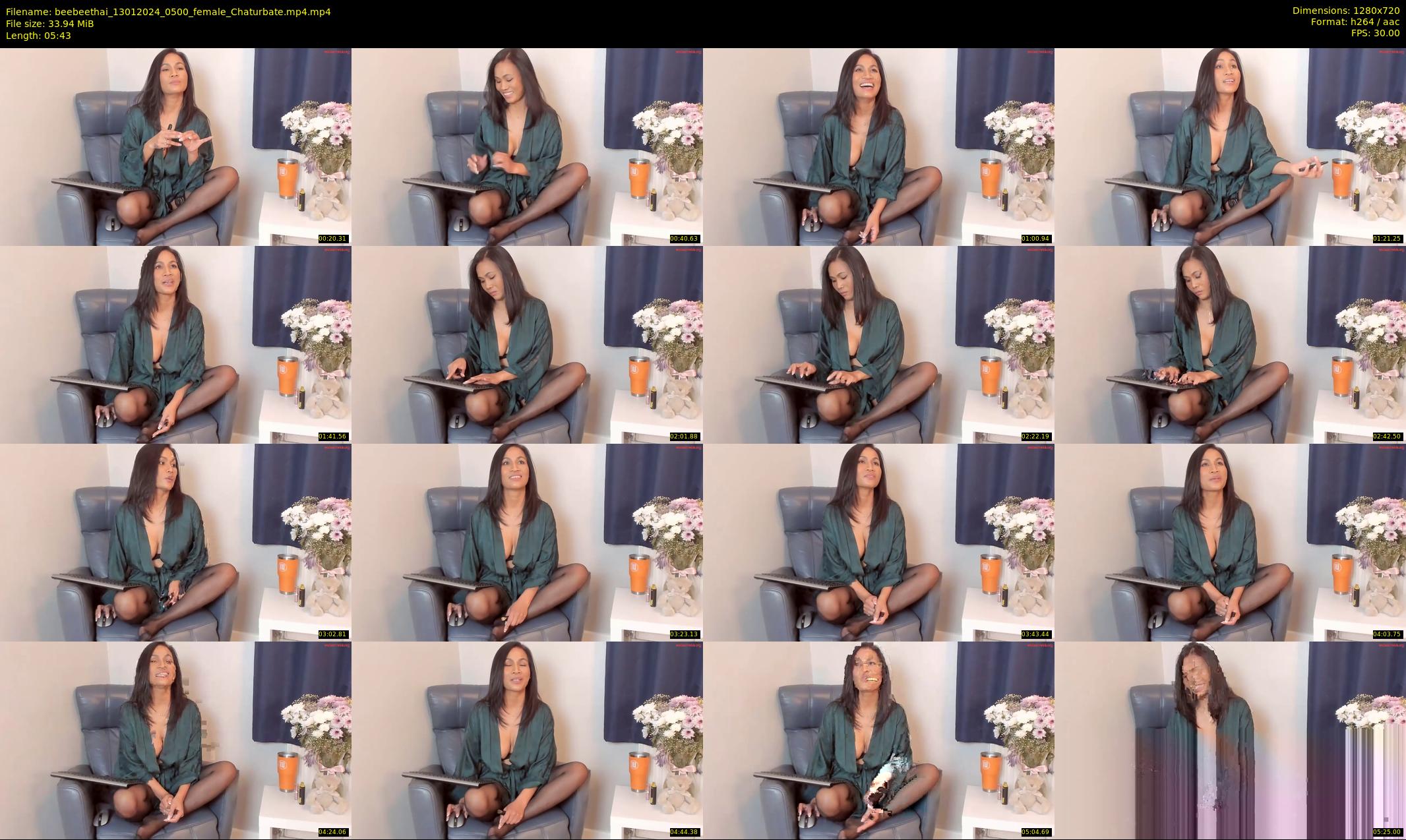 beebeethai — 6 minute Chaturbate female cam show recording, 720p, Jan 13, 2024