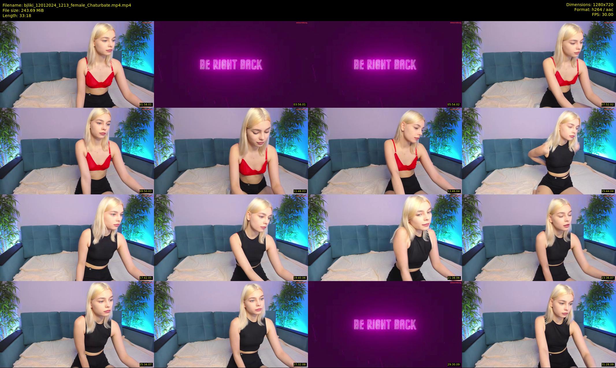 bjliki — 34 minute Chaturbate couple cam show recording, 720p, Jan 12, 2024