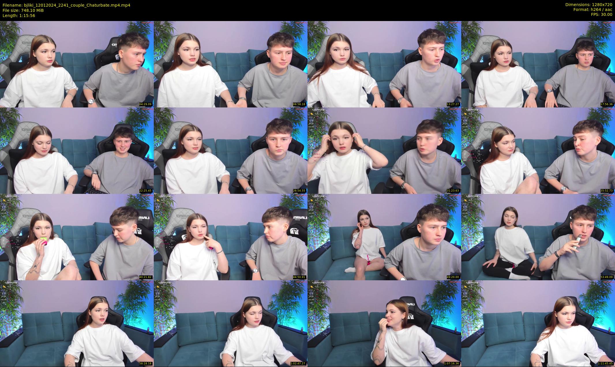 bjliki — 76 minute Chaturbate couple cam show recording, 720p, Jan 12, 2024