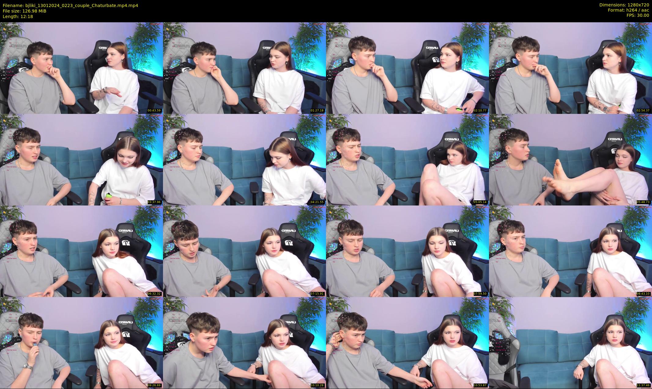 bjliki — 13 minute Chaturbate couple cam show recording, 720p, Jan 13, 2024