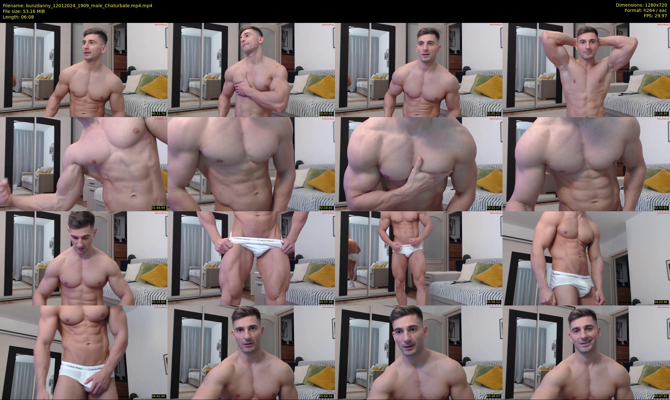 bunzdanny — 7 minute Chaturbate male cam show recording, 720p, Jan 12, 2024