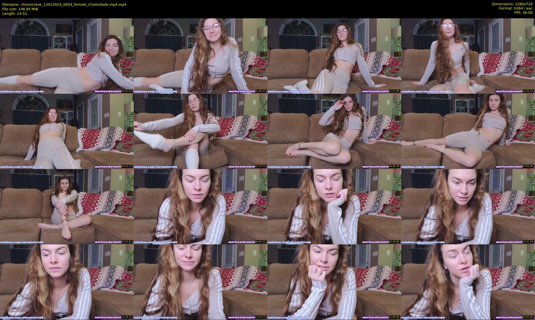 chroniclove — 15 minute Chaturbate female cam show recording, 720p, Jan 13, 2024