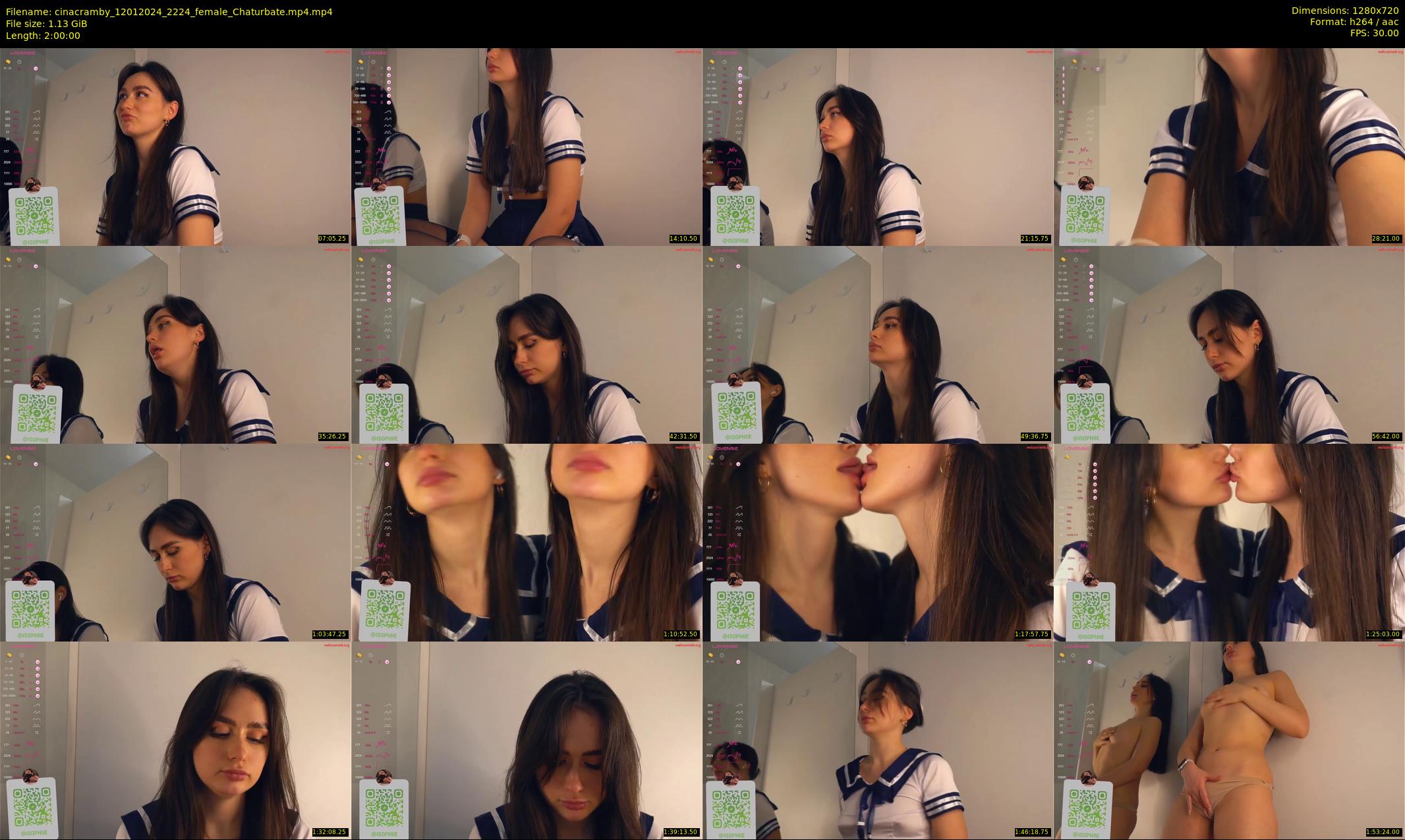 cinacramby — 120 minute Chaturbate female cam show recording, 720p, Jan 12, 2024