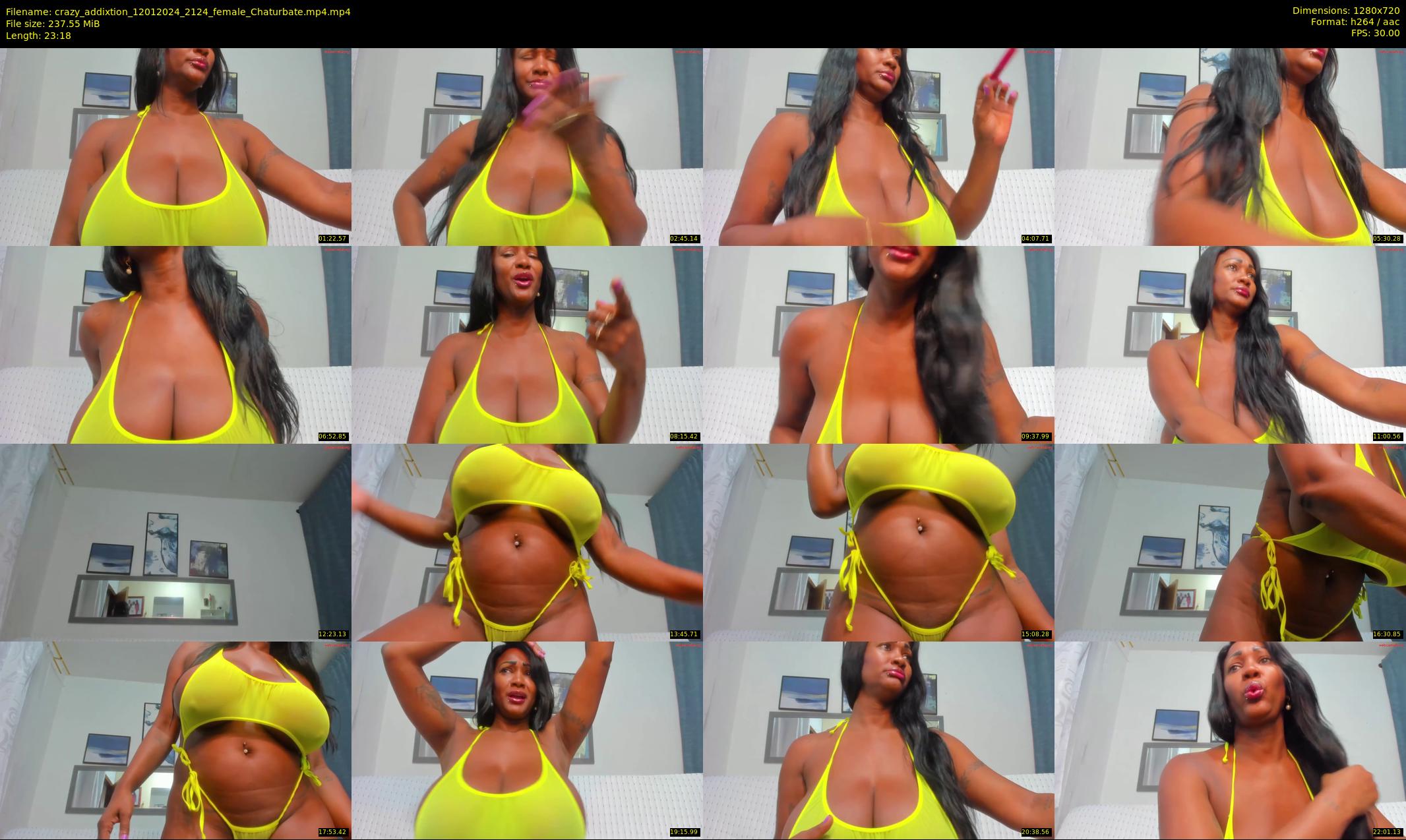crazy_addixtion — 24 minute Chaturbate female cam show recording, 720p, Jan 12, 2024