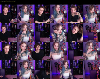 degradat1on — 95 minute Chaturbate couple cam show recording, 720p, Jan 12, 2024