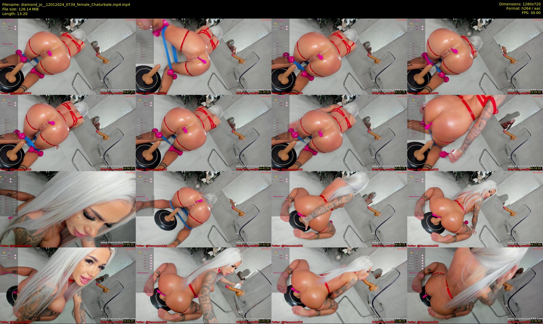 diamond_jo_ — 14 minute Chaturbate female cam show recording, 720p, Jan 12, 2024