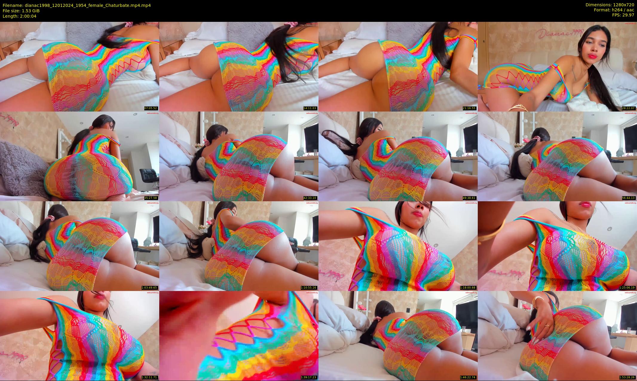 dianac1998 — 121 minute Chaturbate female cam show recording, 720p, Jan 12, 2024