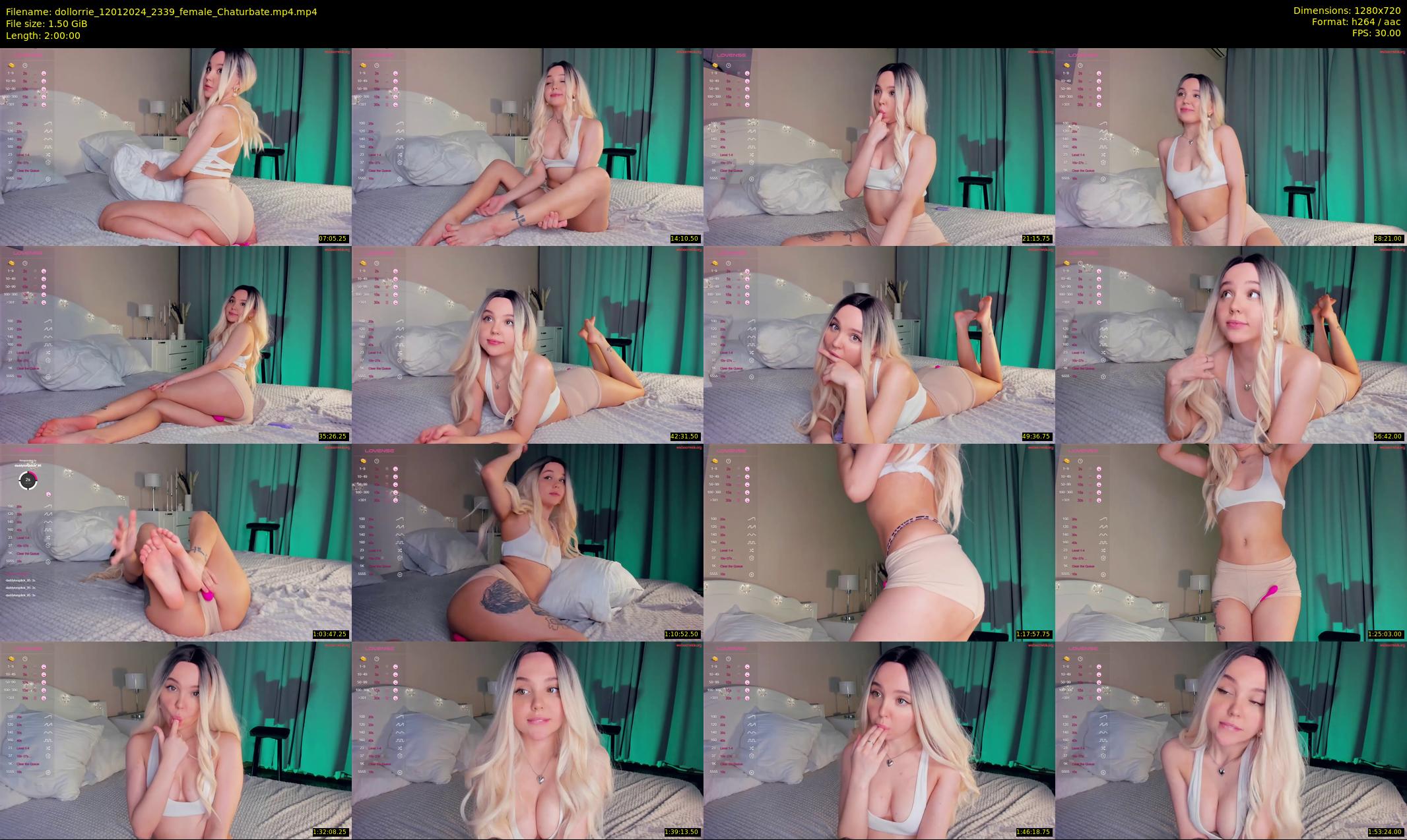 dollorrie — 120 minute Chaturbate couple cam show recording, 720p, Jan 12, 2024