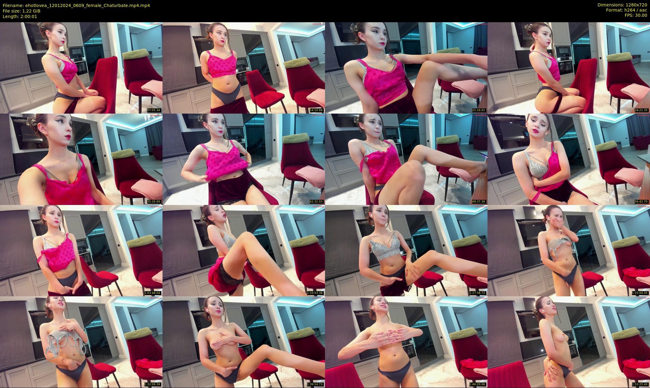 ehotlovea — 121 minute Chaturbate female cam show recording, 720p, Jan 12, 2024