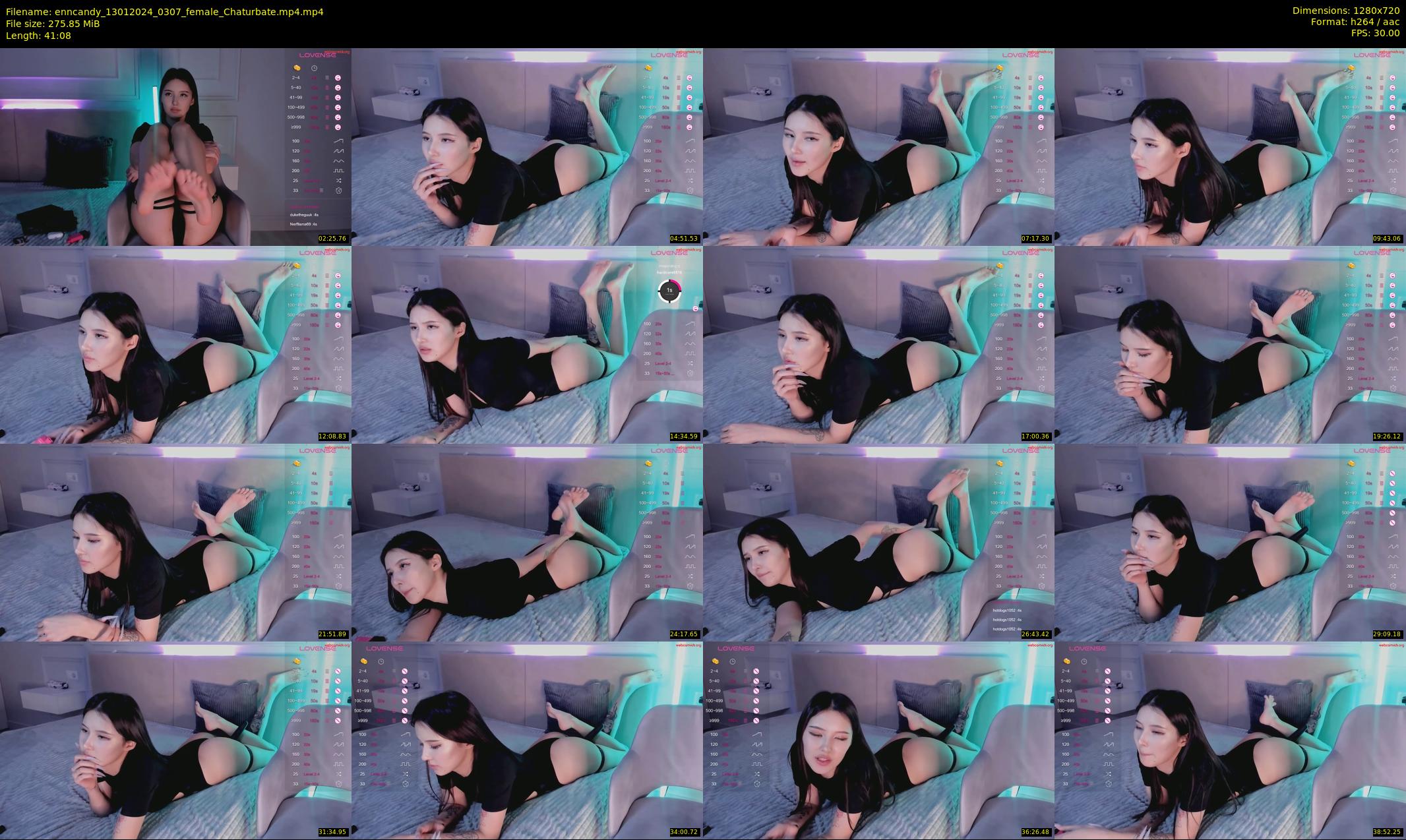 enncandy — 42 minute Chaturbate female cam show recording, 720p, Jan 13, 2024