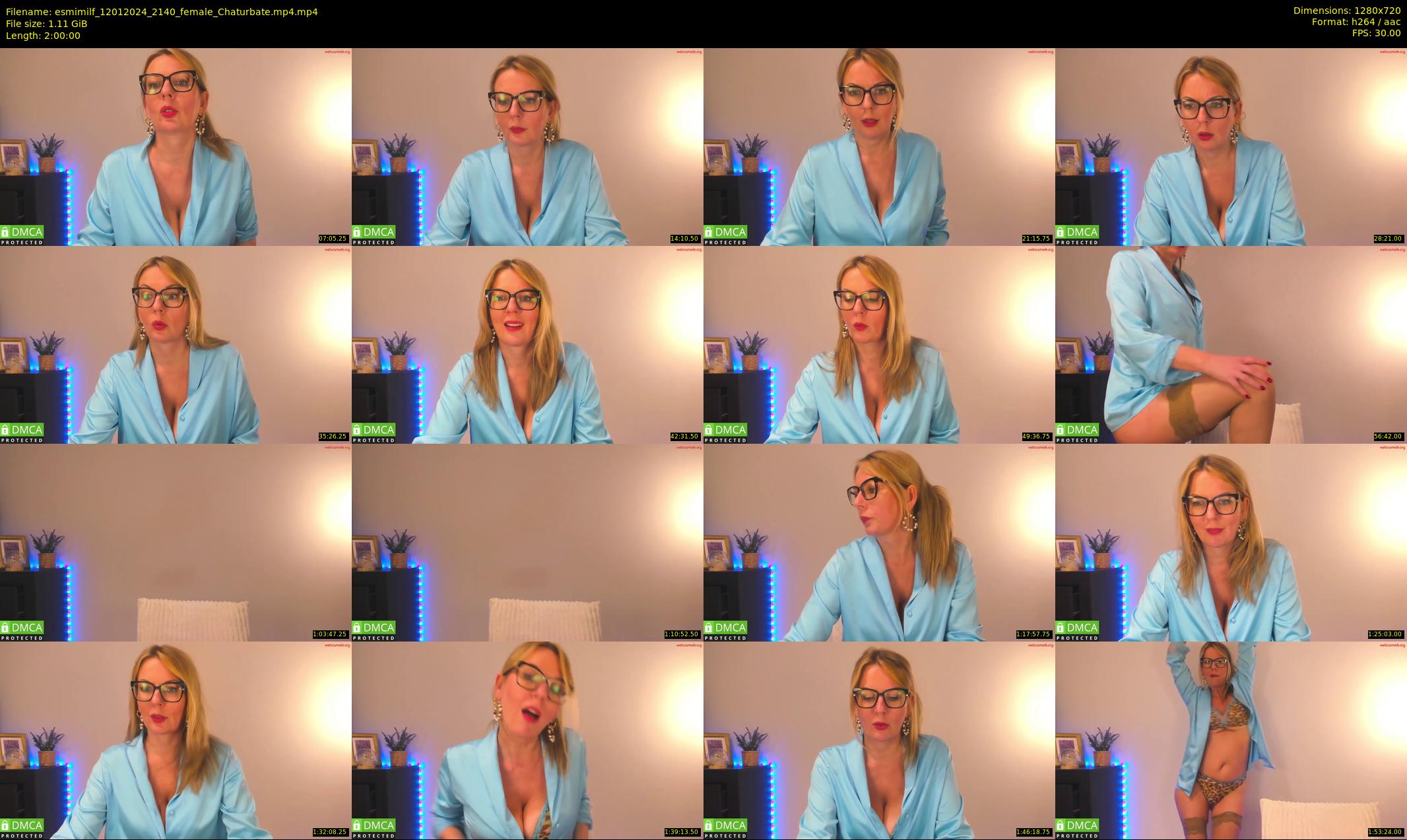 esmimilf — 120 minute Chaturbate female cam show recording, 720p, Jan 12, 2024