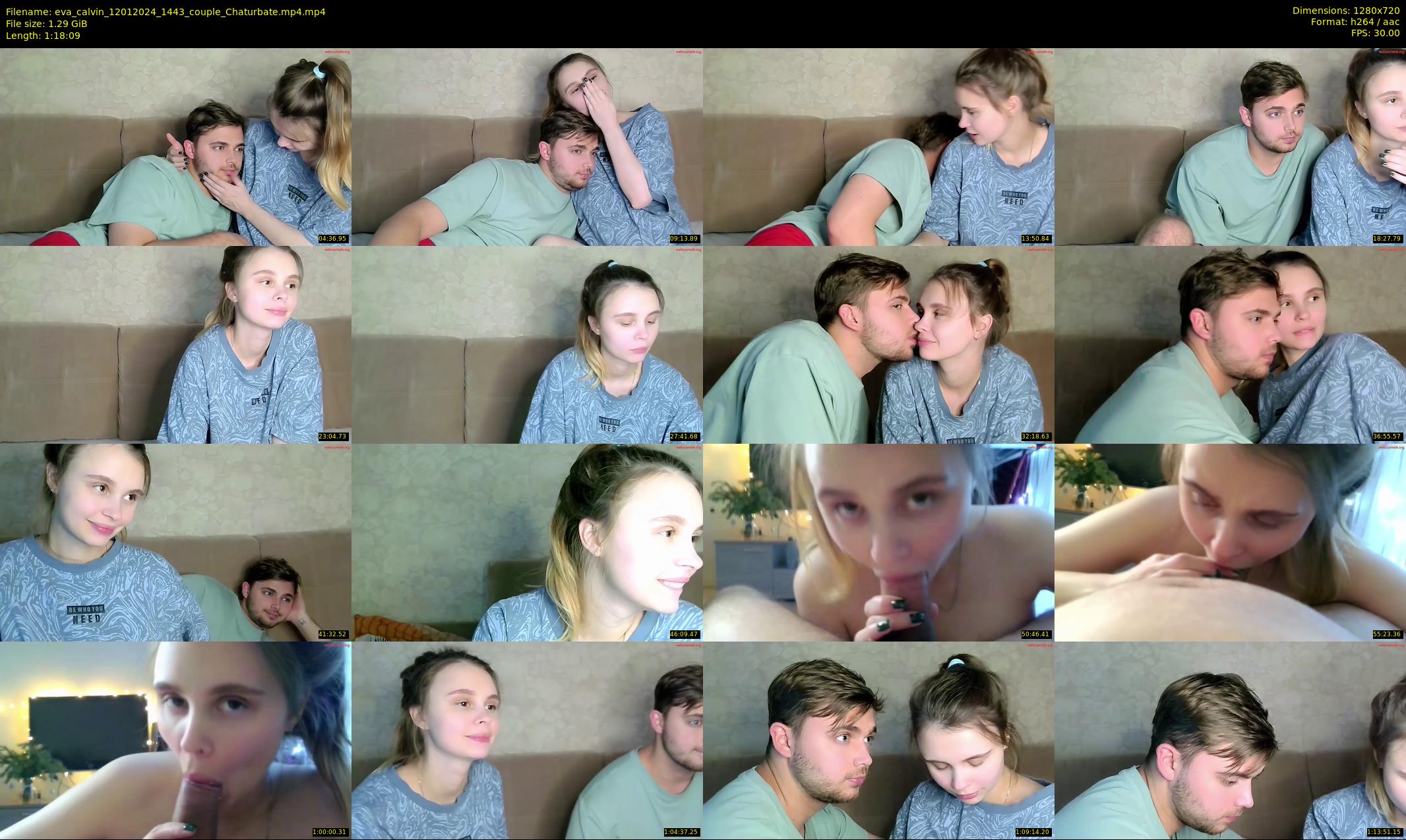 eva_calvin — 79 minute Chaturbate couple cam show recording, 720p, Jan 12, 2024