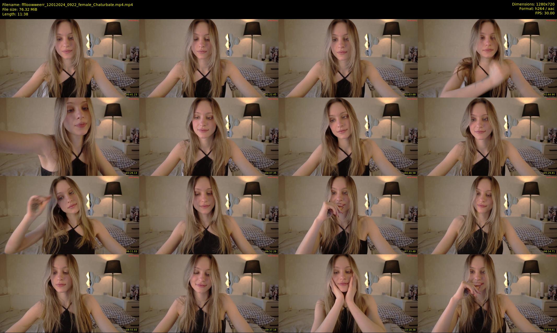 fflloowweerr — 12 minute Chaturbate couple cam show recording, 720p, Jan 12, 2024