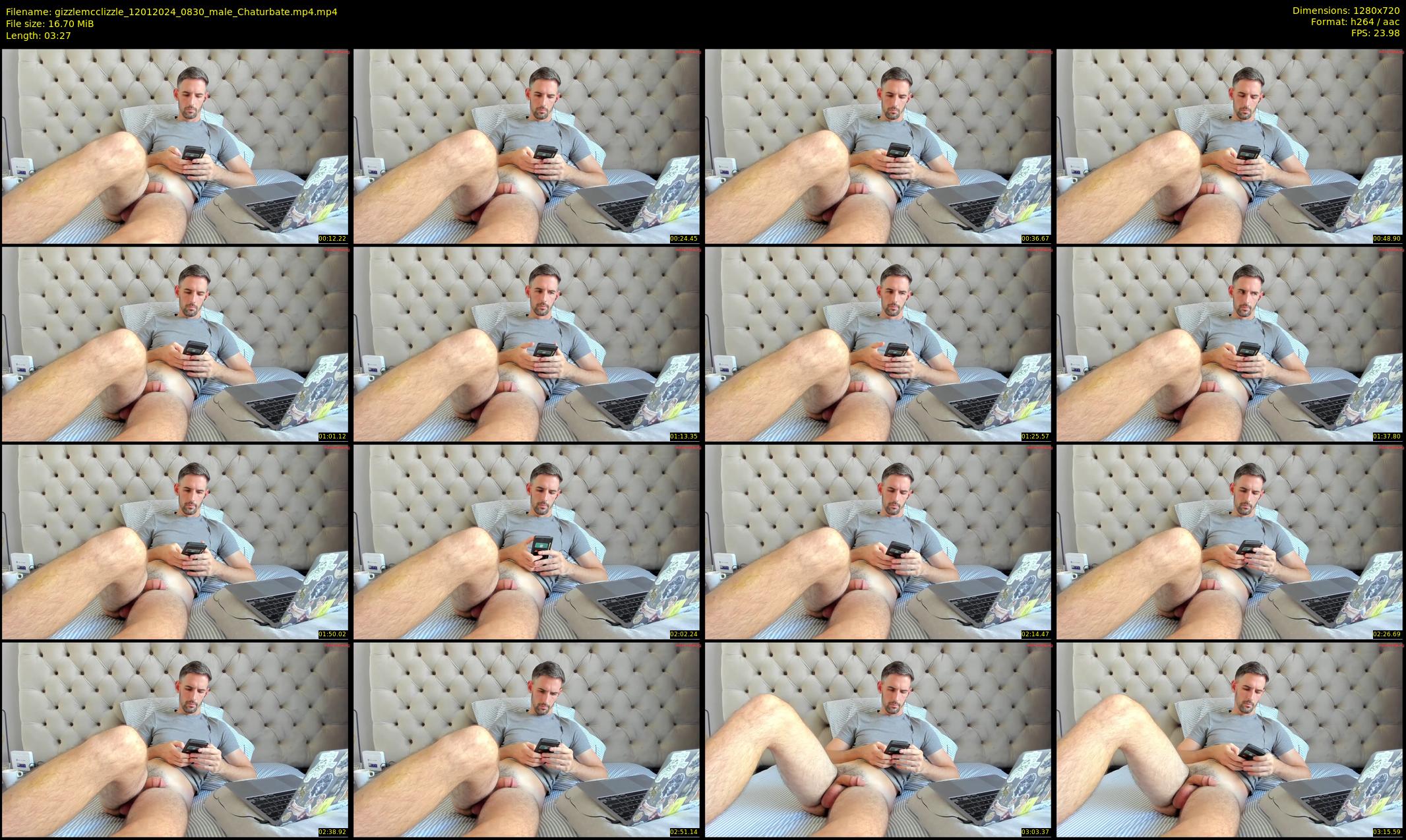 gizzlemcclizzle — 4 minute Chaturbate male cam show recording, 720p, Jan 12, 2024