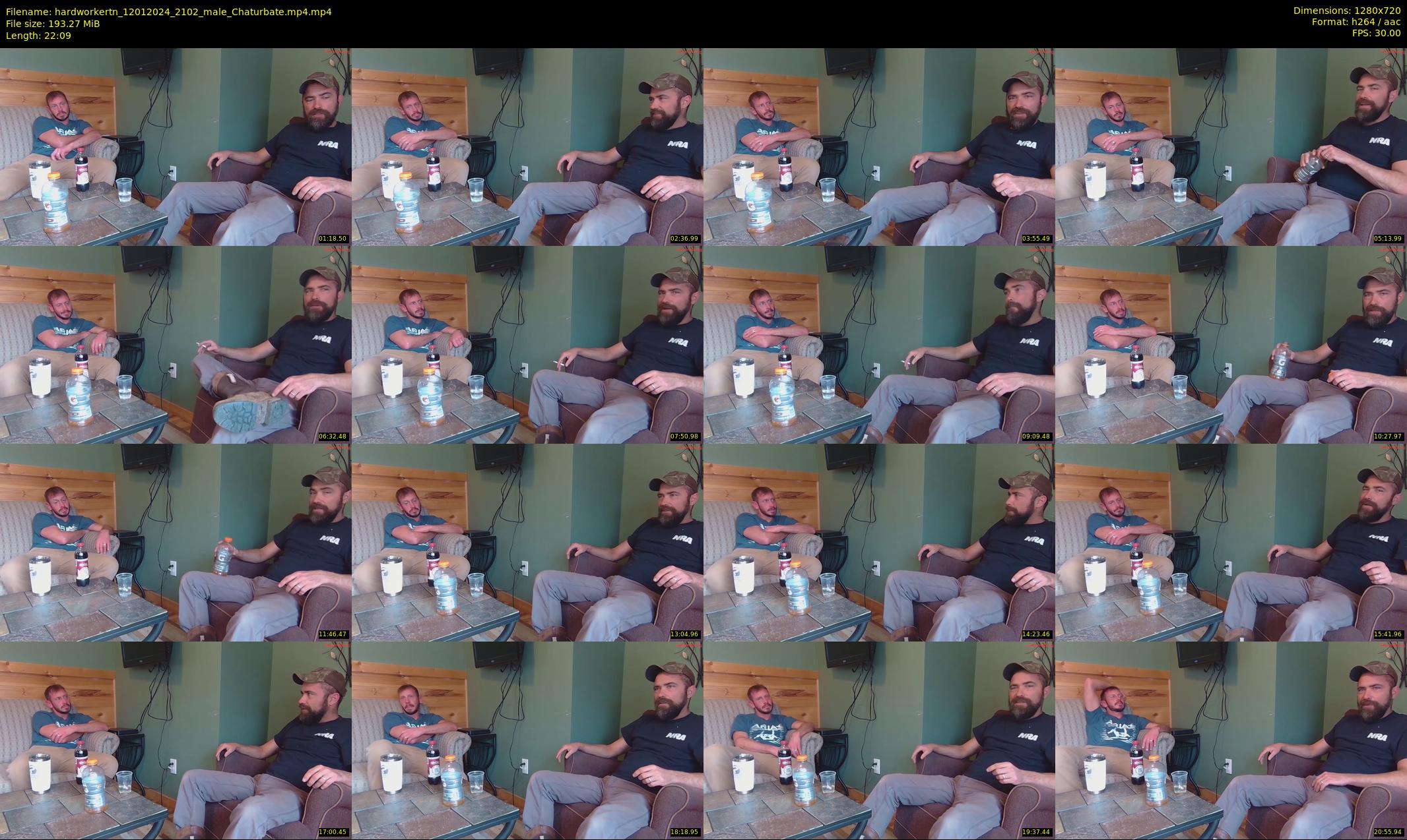 hardworkertn — 23 minute Chaturbate male cam show recording, 720p, Jan 12, 2024