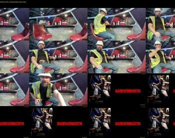 hardworkertn — 4 minute Chaturbate male cam show recording, 720p, Jan 13, 2024
