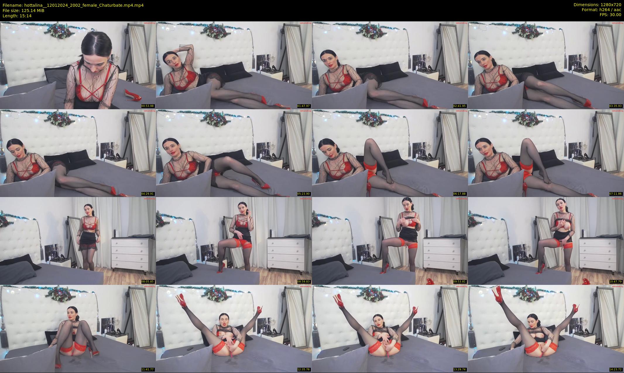 hottalina_ — 16 minute Chaturbate female cam show recording, 720p, Jan 12, 2024