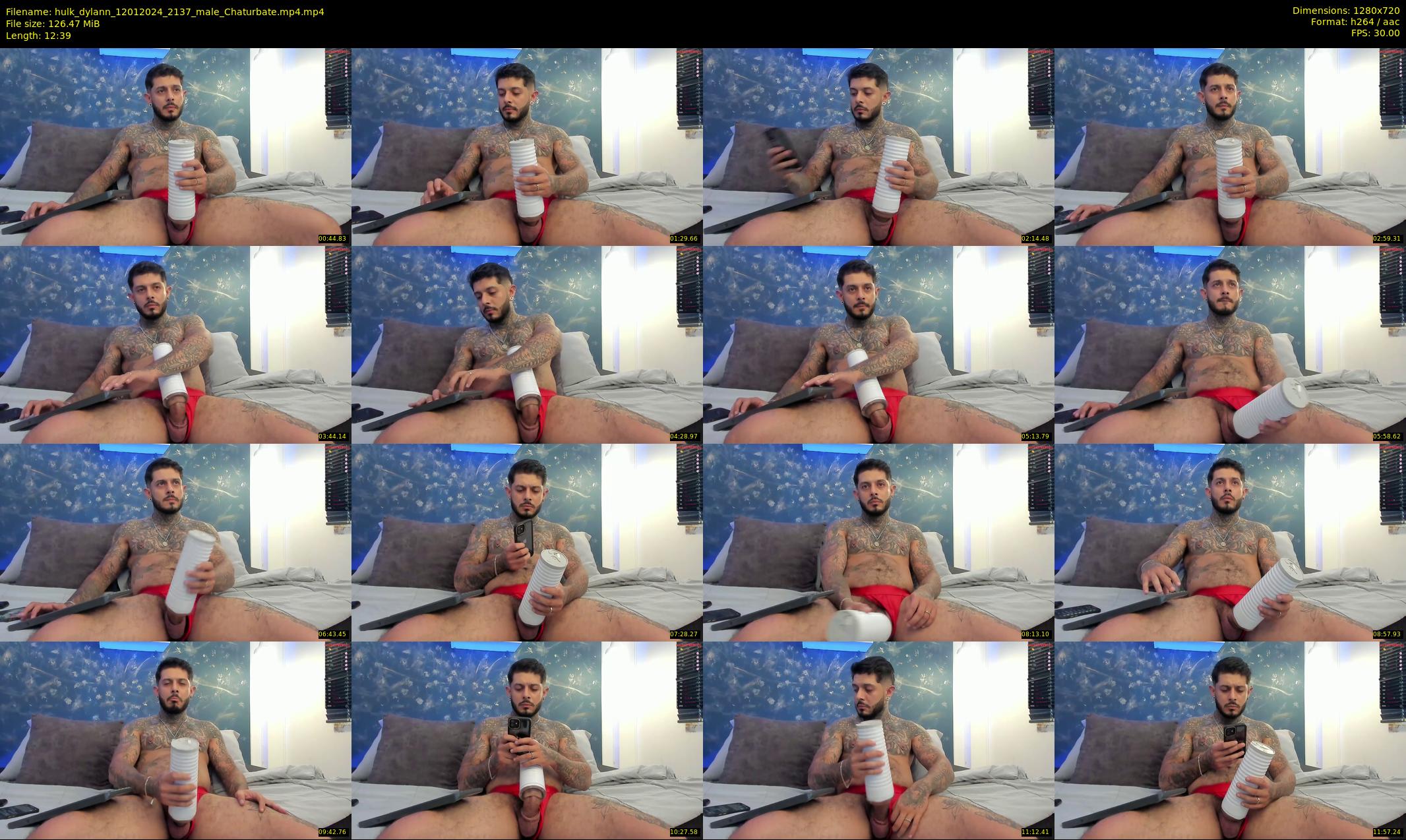 hulk_dylann — 13 minute Chaturbate male cam show recording, 720p, Jan 12, 2024