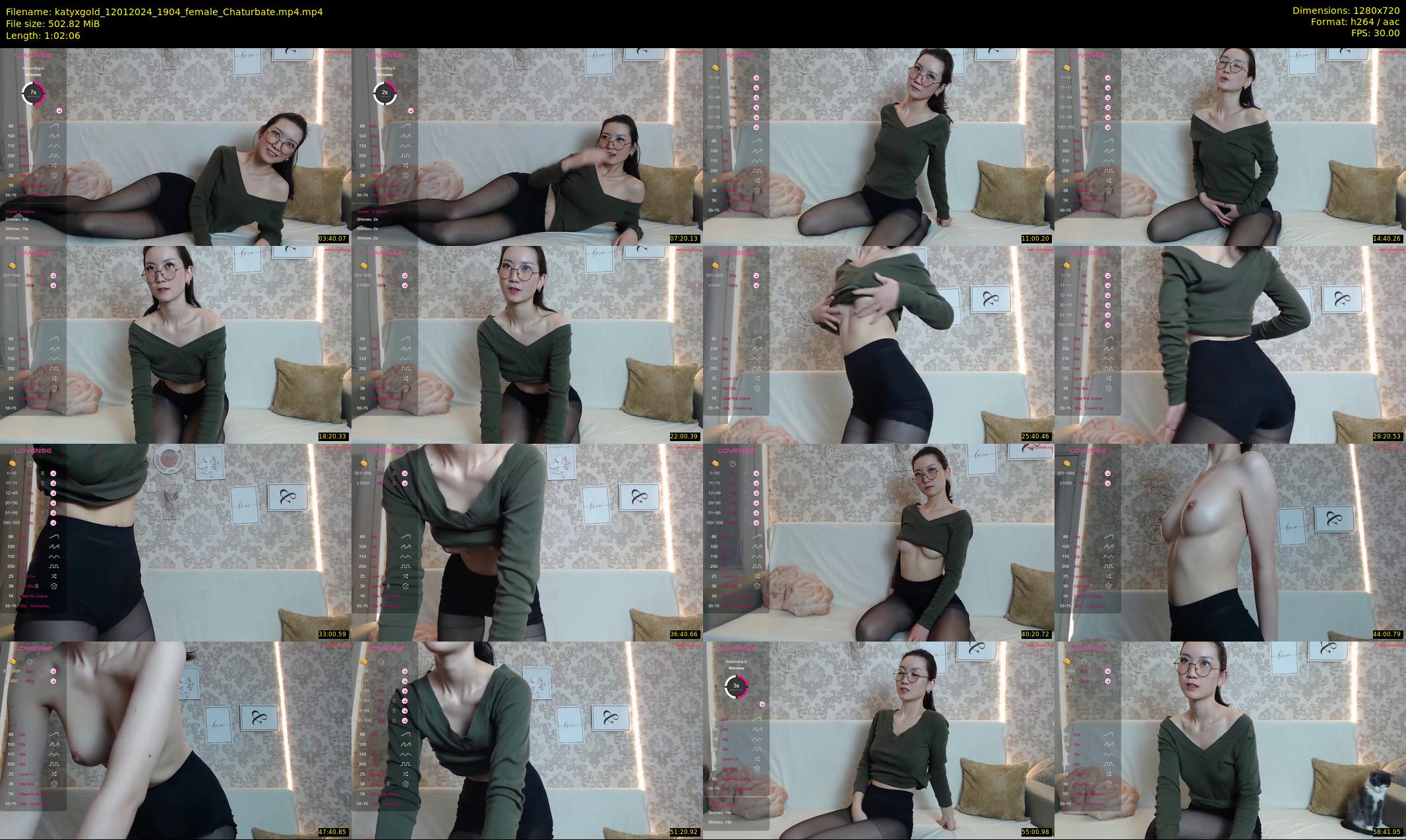 katyxgold — 63 minute Chaturbate female cam show recording, 720p, Jan 12, 2024
