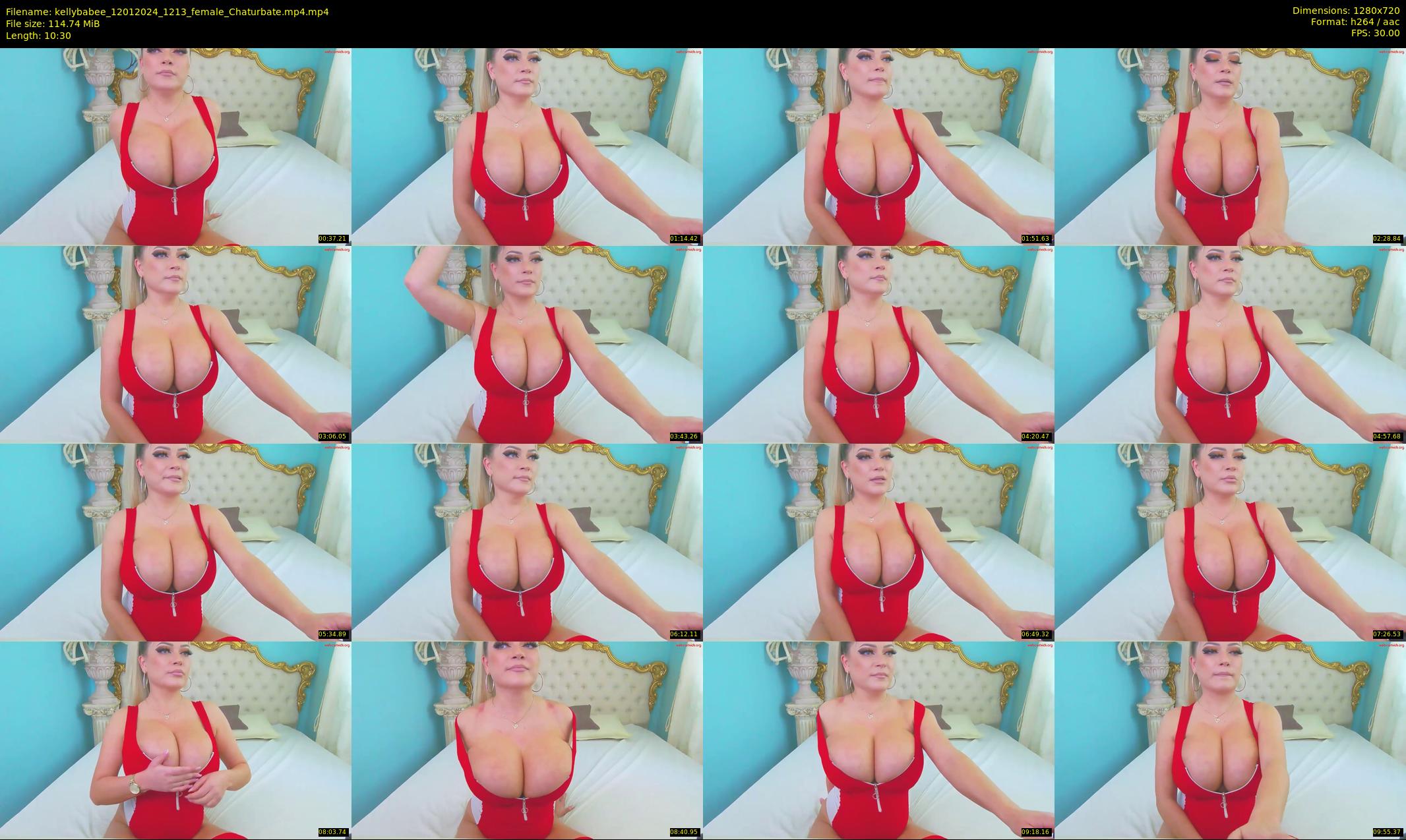kellybabee — 11 minute Chaturbate female cam show recording, 720p, Jan 12, 2024