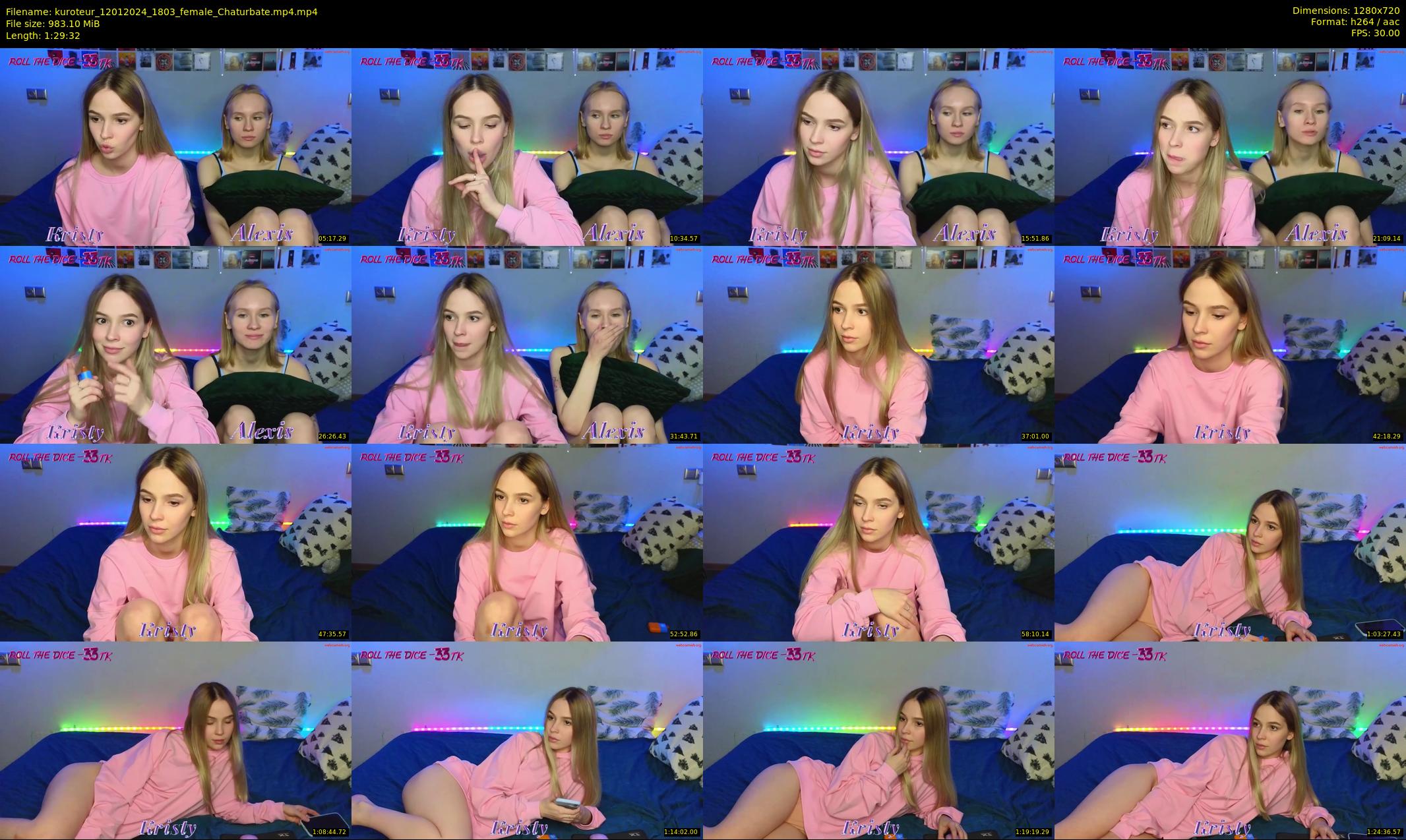 kuroteur — 90 minute Chaturbate couple cam show recording, 720p, Jan 12, 2024