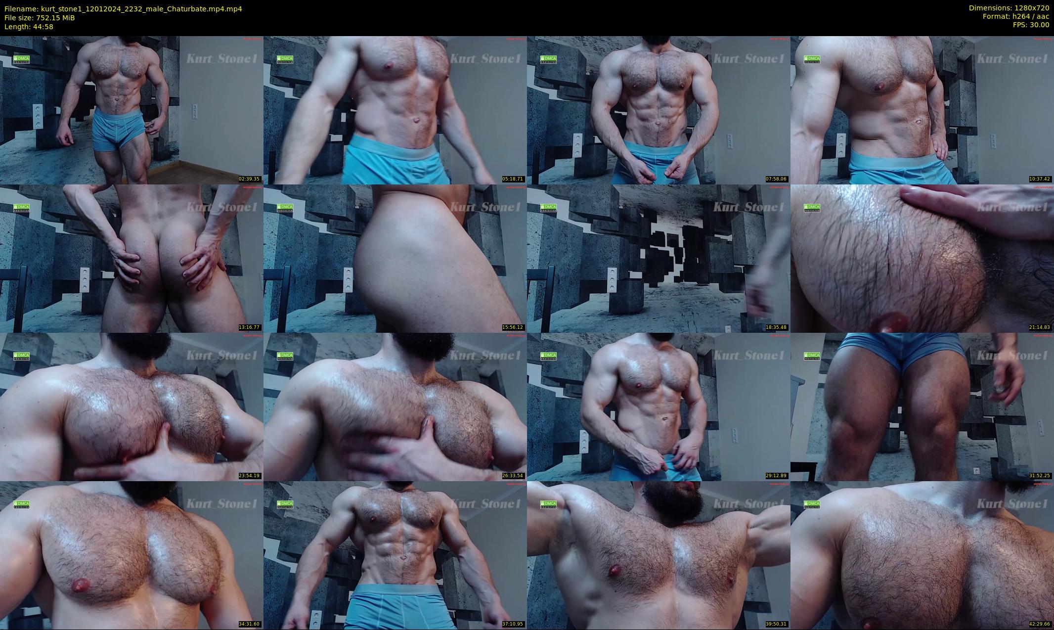 kurt_stone1 — 45 minute Chaturbate male cam show recording, 720p, Jan 12, 2024