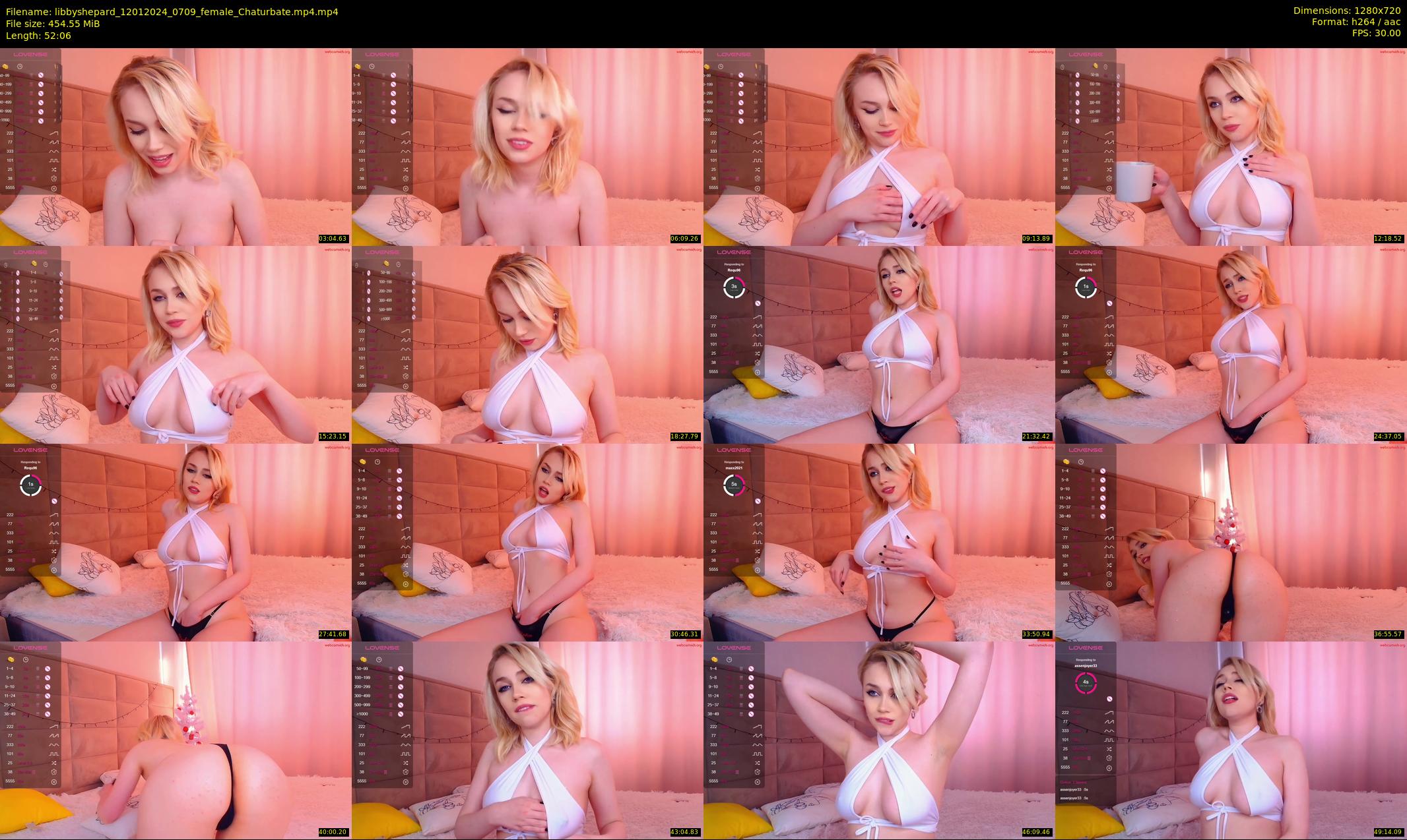 libbyshepard — 53 minute Chaturbate female cam show recording, 720p, Jan 12, 2024