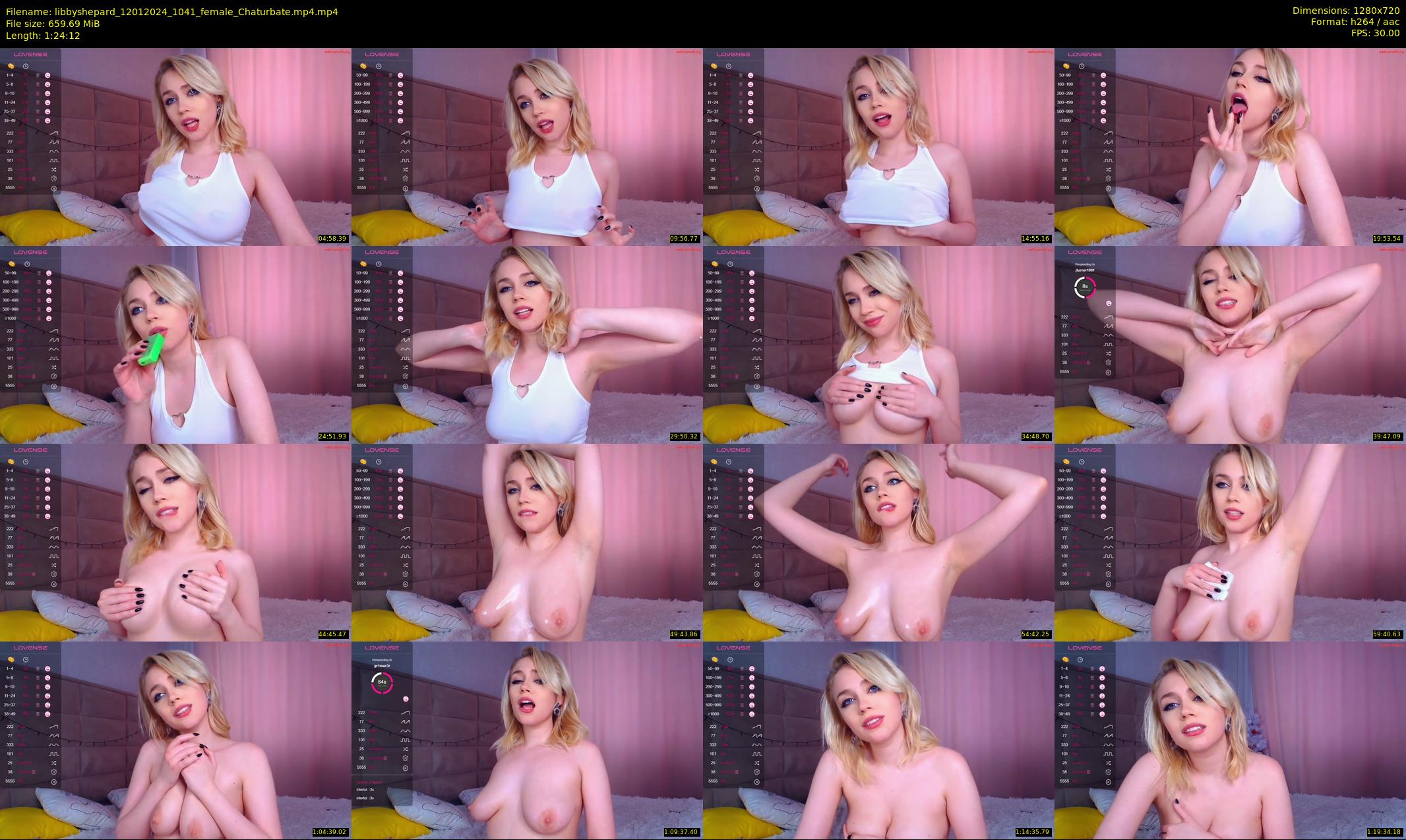 libbyshepard — 85 minute Chaturbate female cam show recording, 720p, Jan 12, 2024