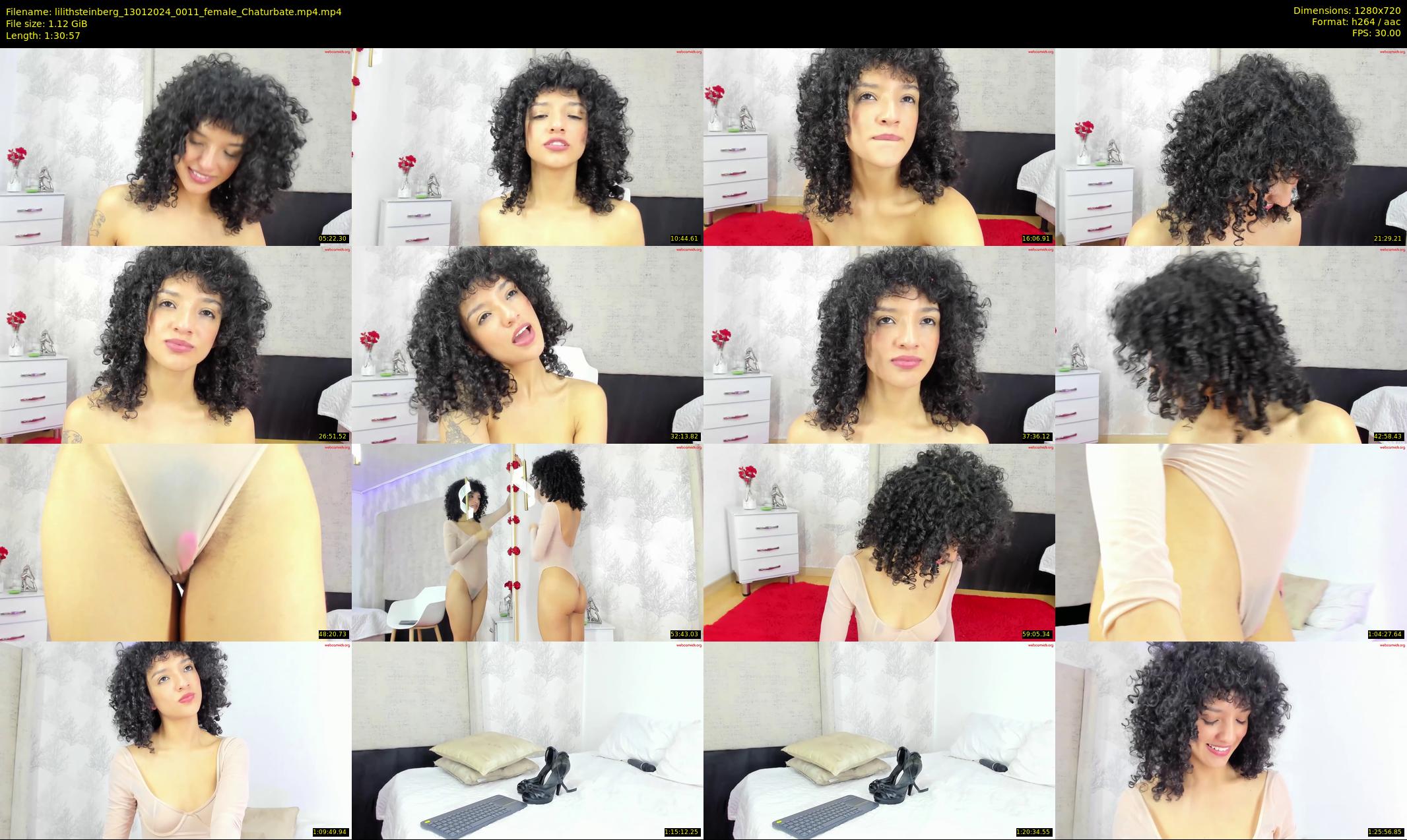 lilithsteinberg — 91 minute Chaturbate female cam show recording, 720p, Jan 13, 2024