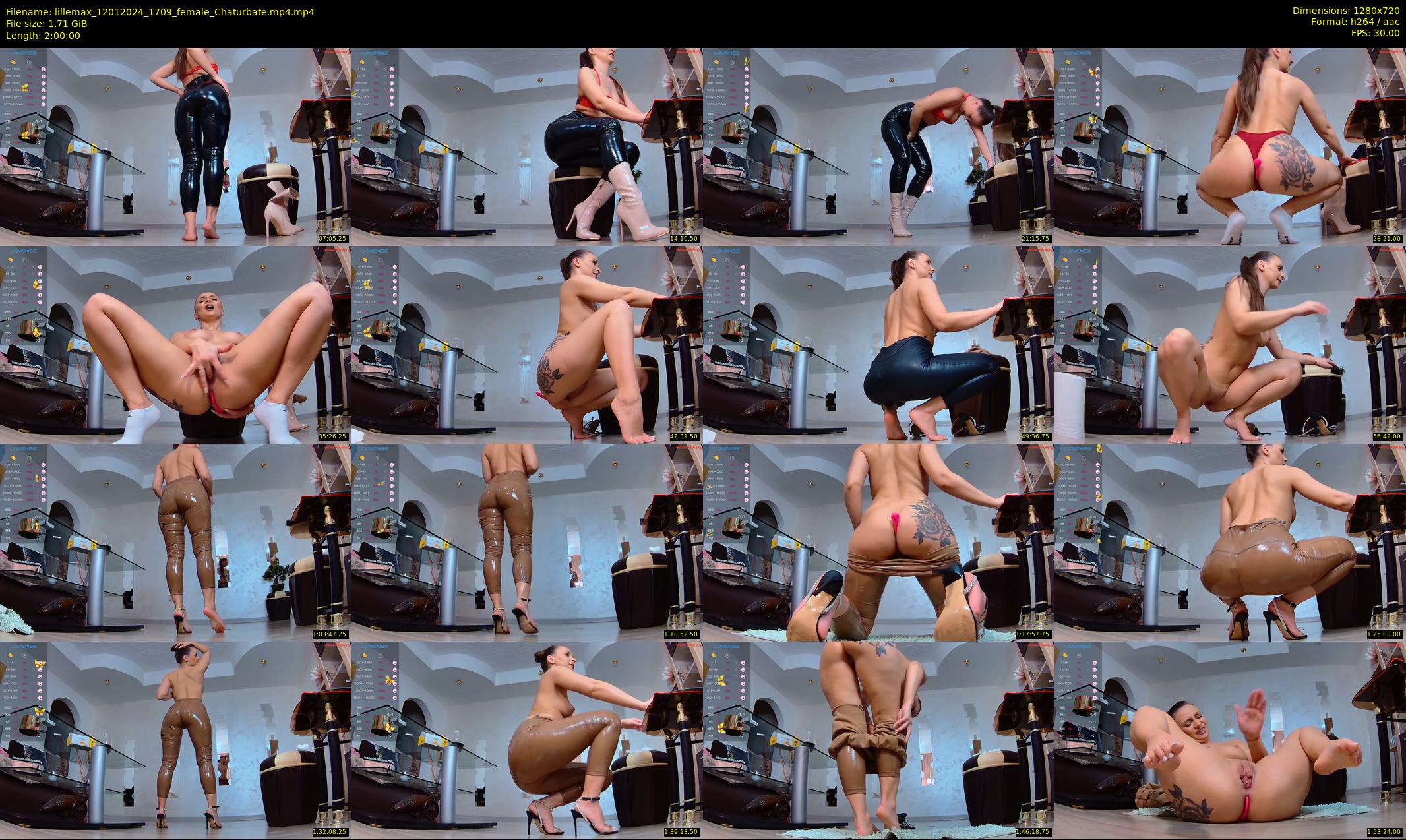 lillemax — 120 minute Chaturbate female cam show recording, 720p, Jan 12, 2024