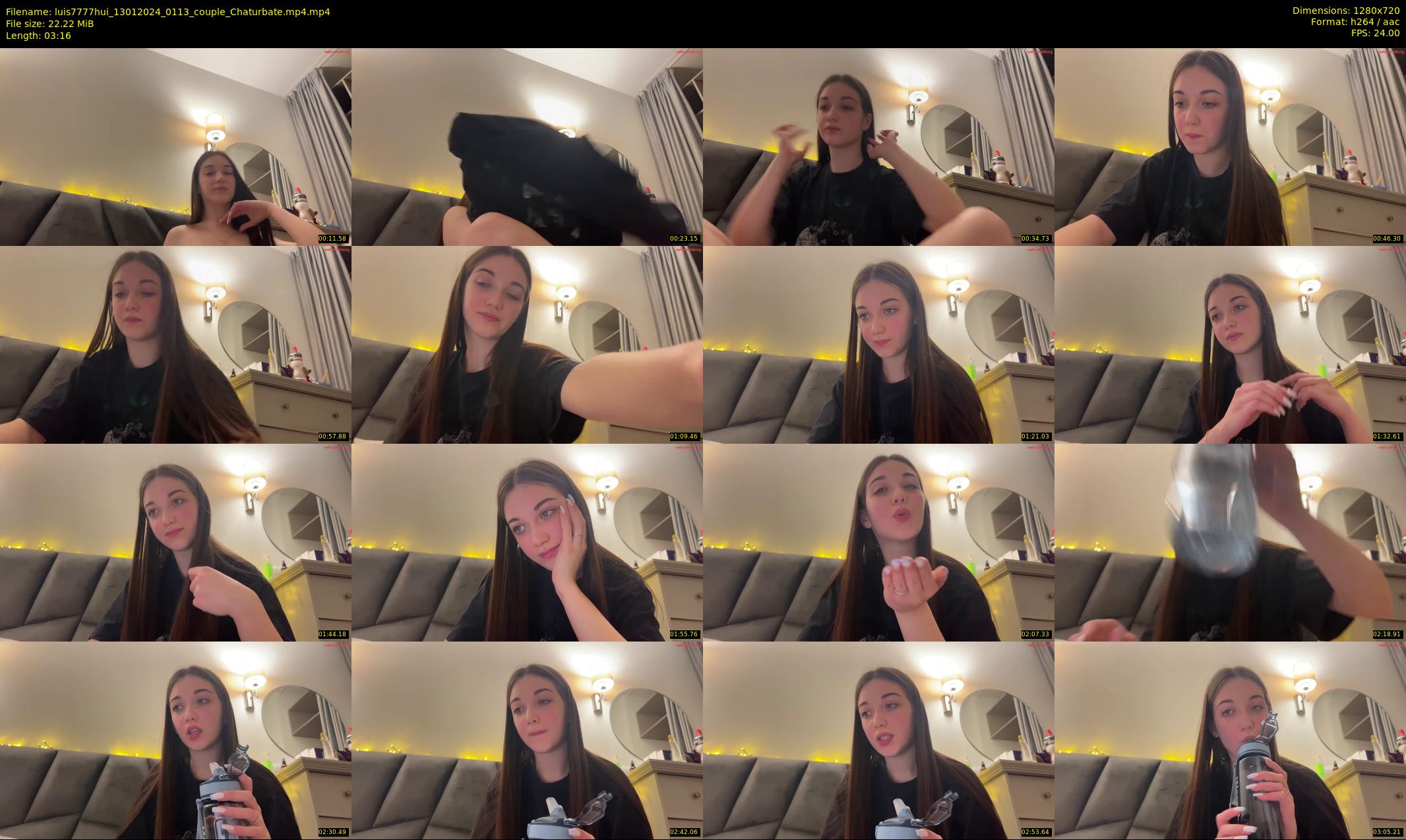 luis7777hui — 4 minute Chaturbate couple cam show recording, 720p, Jan 13, 2024