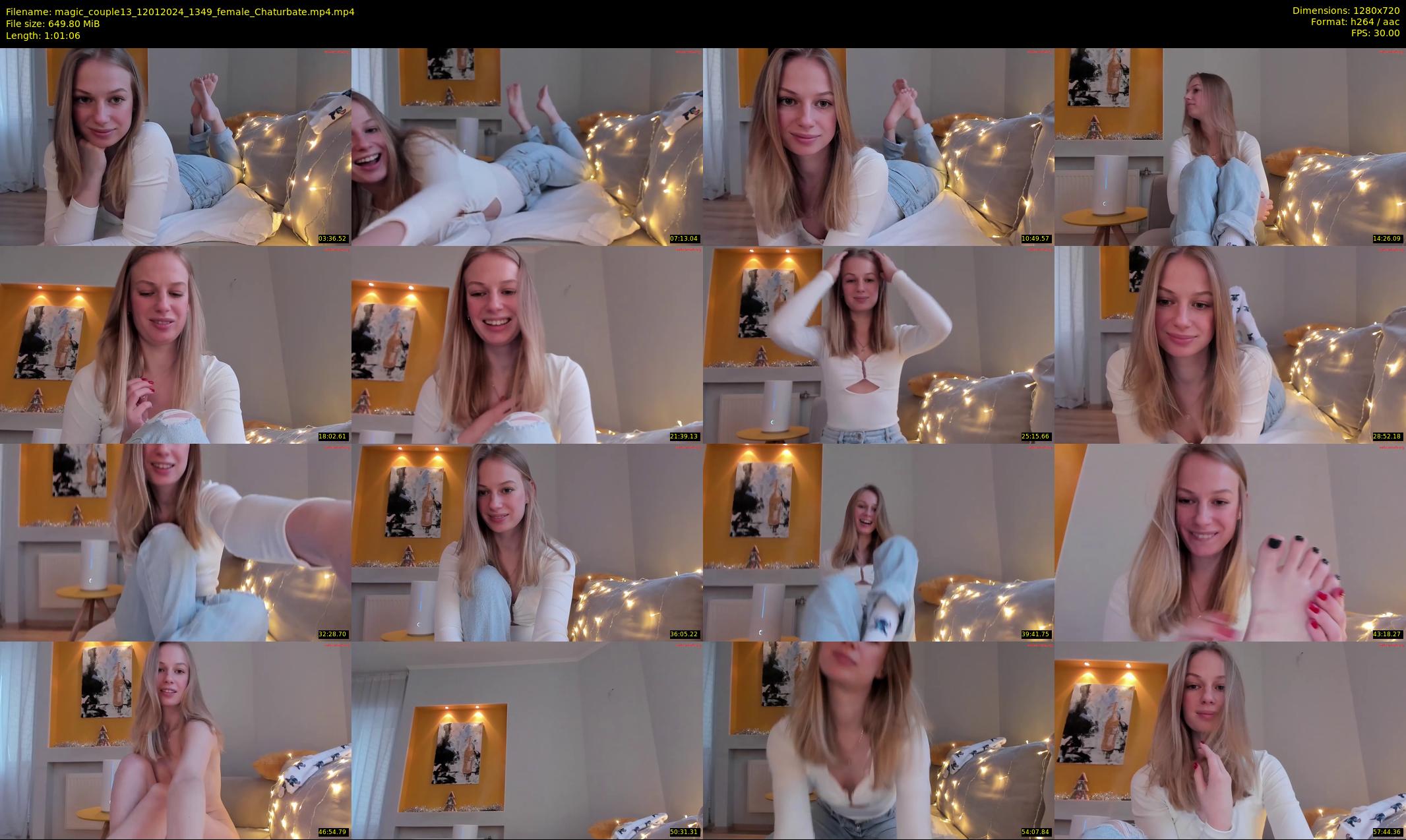 magic_couple13 — 62 minute Chaturbate couple cam show recording, 720p, Jan 12, 2024
