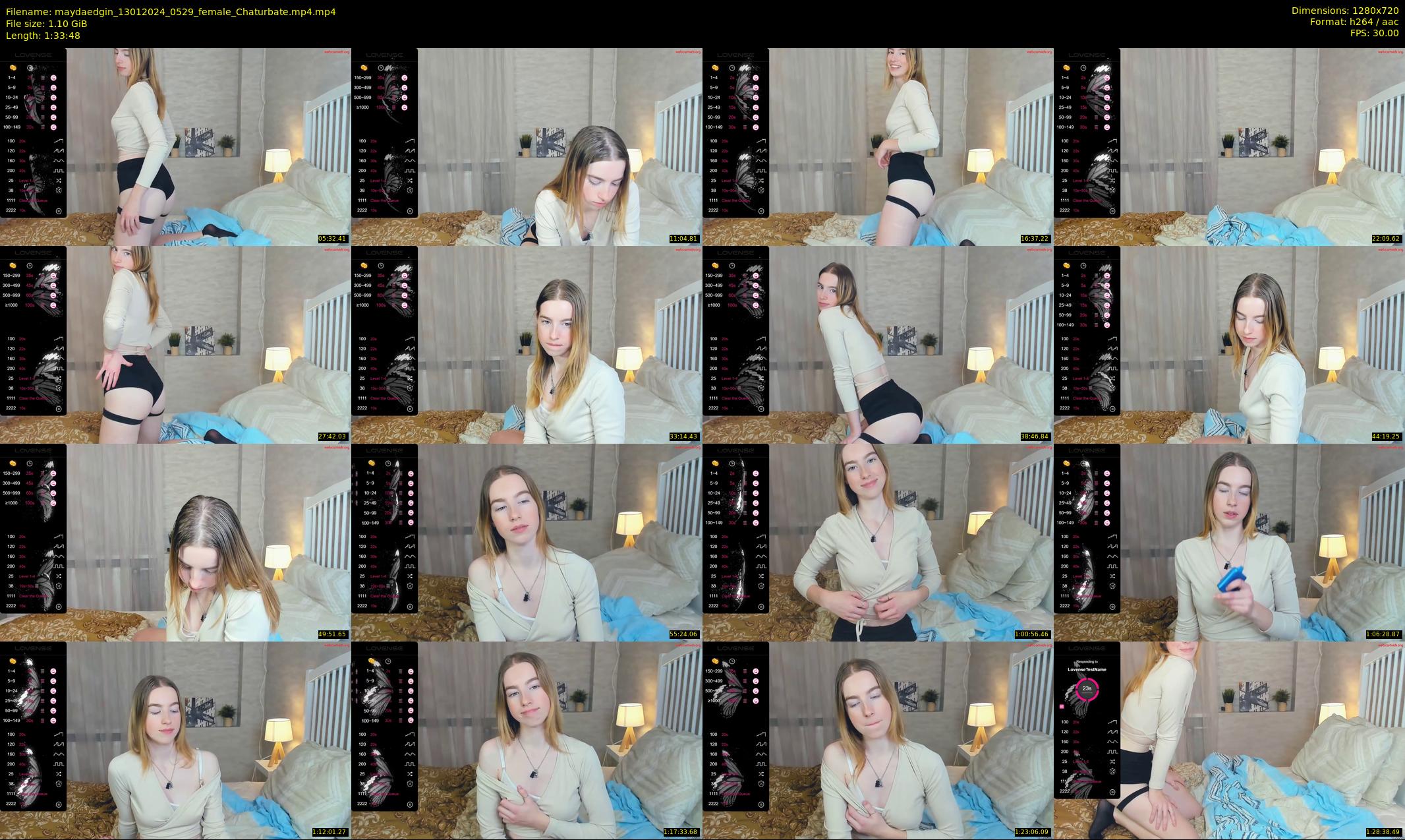 maydaedgin — 94 minute Chaturbate female cam show recording, 720p, Jan 13, 2024
