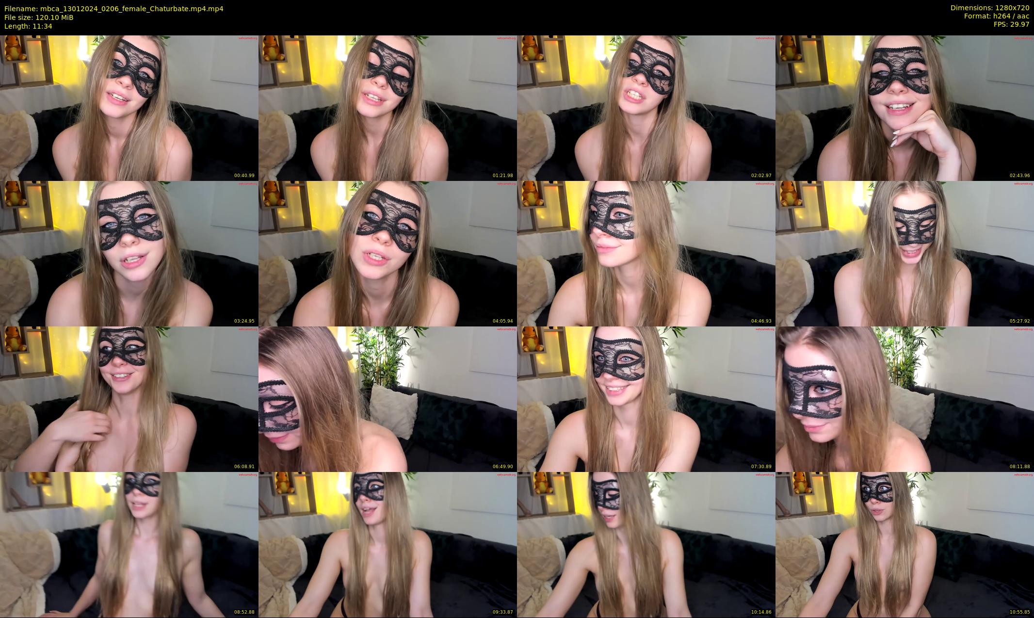 mbca — 12 minute Chaturbate couple cam show recording, 720p, Jan 13, 2024