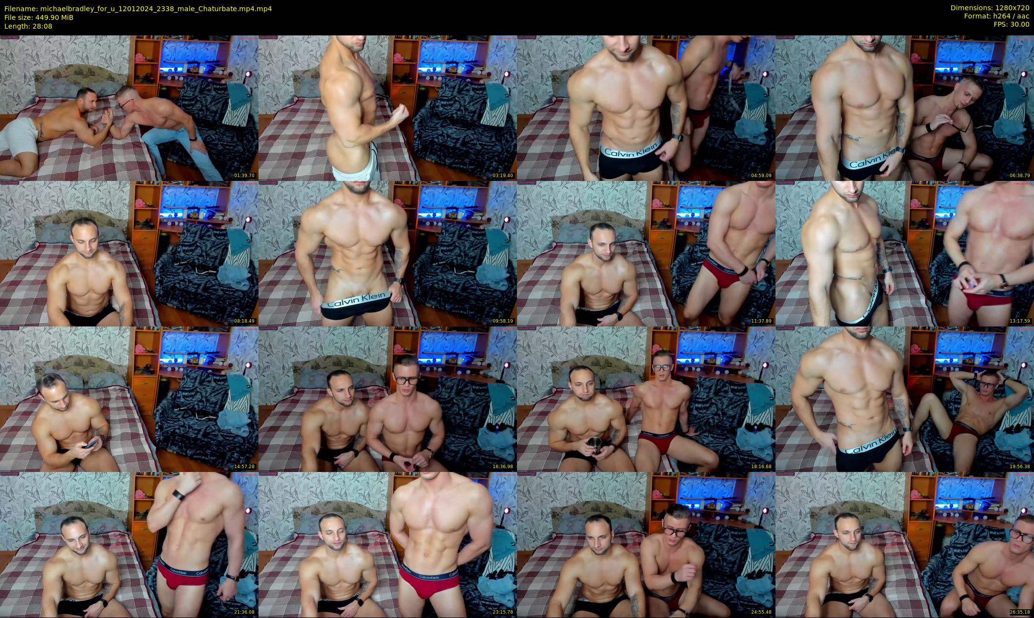 michaelbradley_for_u — 29 minute Chaturbate male cam show recording, 720p, Jan 12, 2024