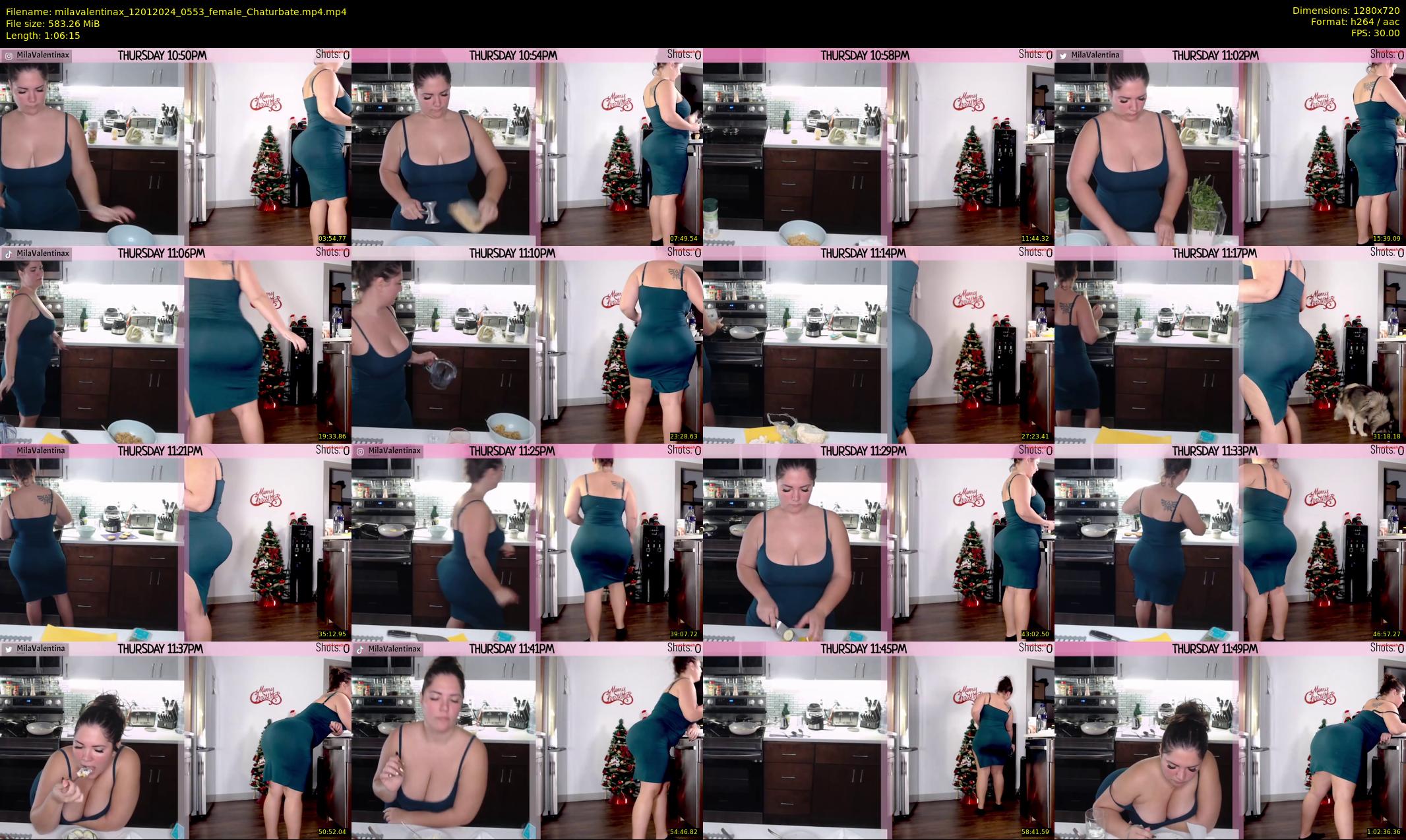 milavalentinax — 67 minute Chaturbate female cam show recording, 720p, Jan 12, 2024